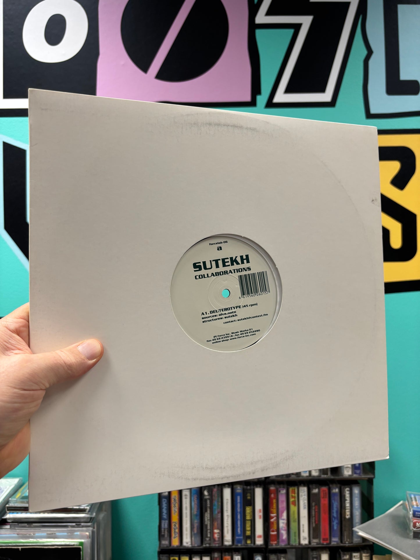Sutekh: Colloborations, 12inch, Only official pressing, Force Lab, Germany 2001