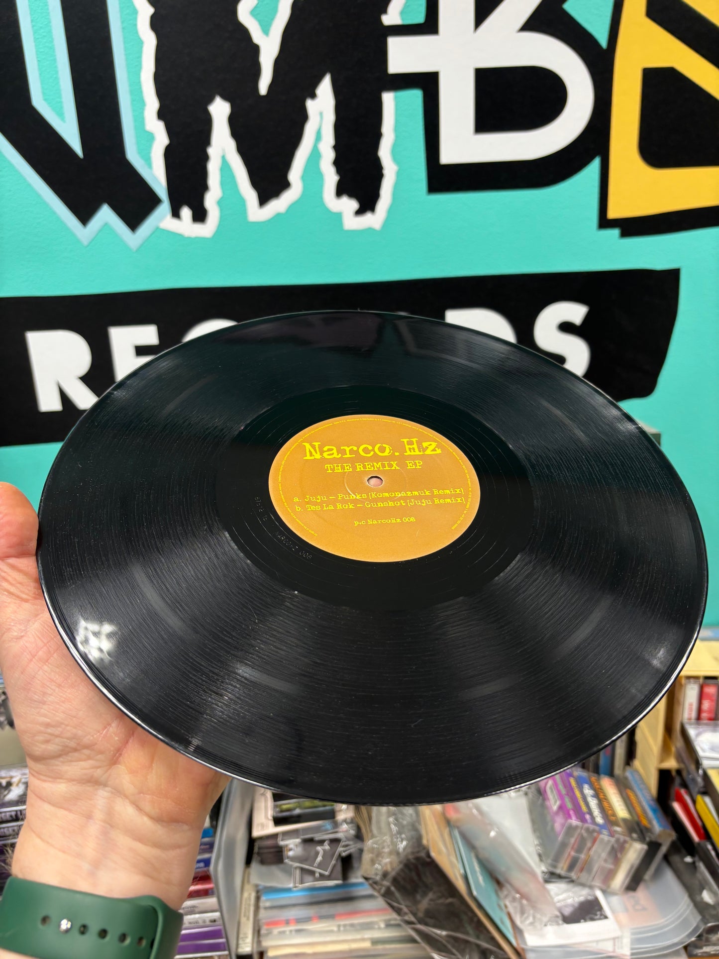 Juju & Tes La Rok: The Remix EP, 2x12inch, Only pressing, NarcoHZ, US 2007