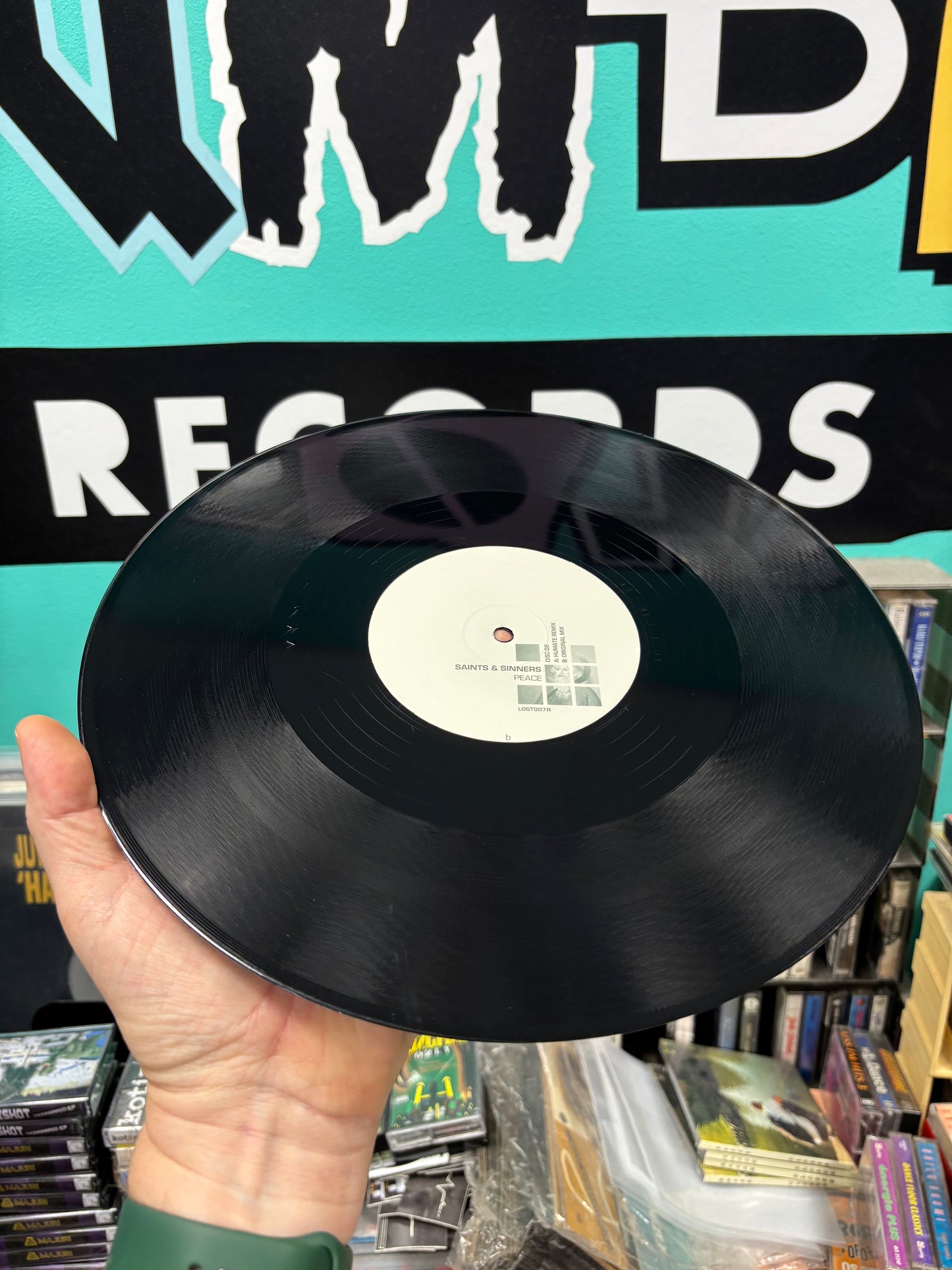 Saints & Sinners: Peace, 12inch, 1st pressing, Lost Language, UK 2001