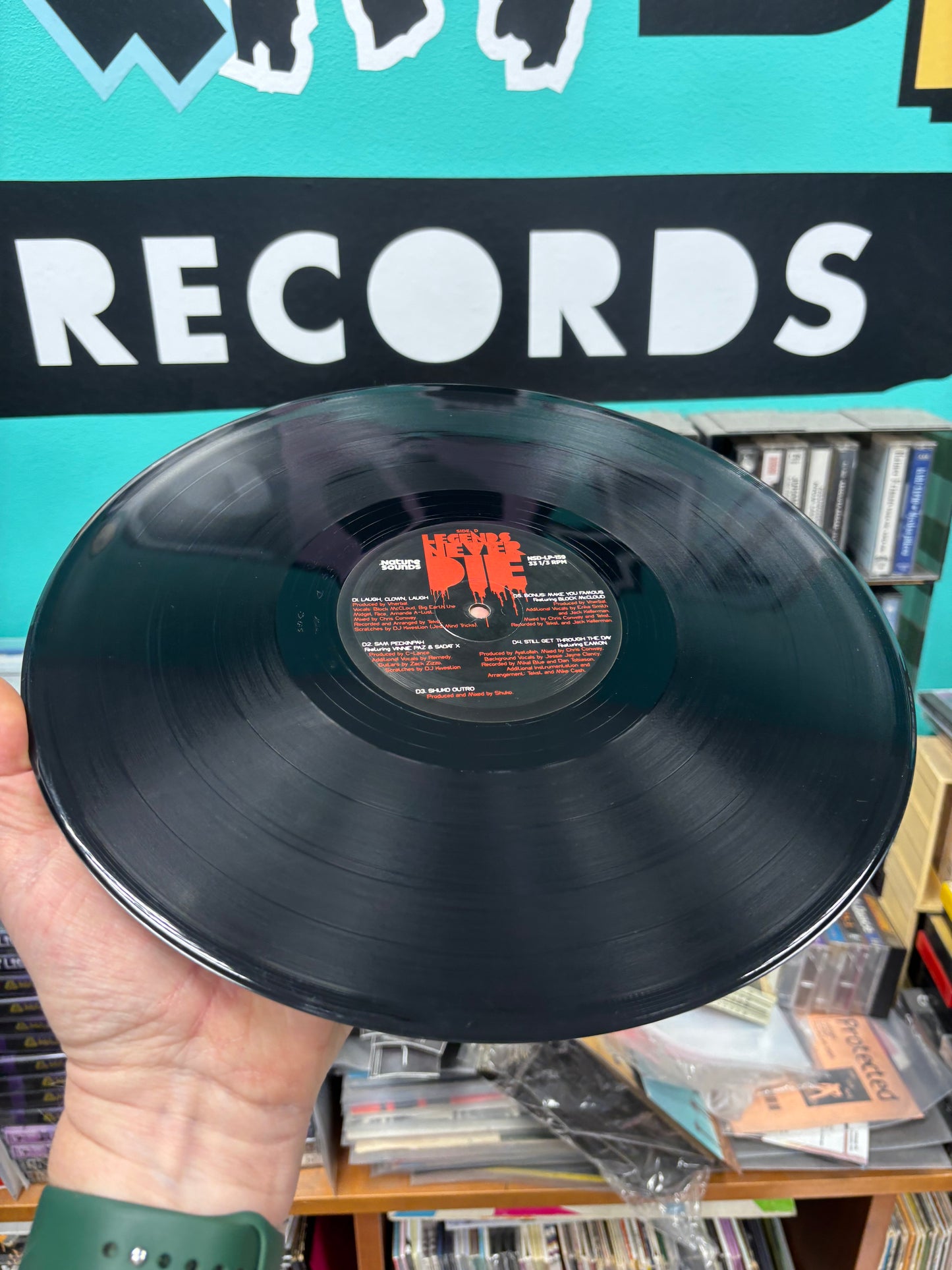 R.A. The Rugged Man: Legends Never Die, 2LP, OG pressing, Nature Sounds, Fat Beats, US 2013
