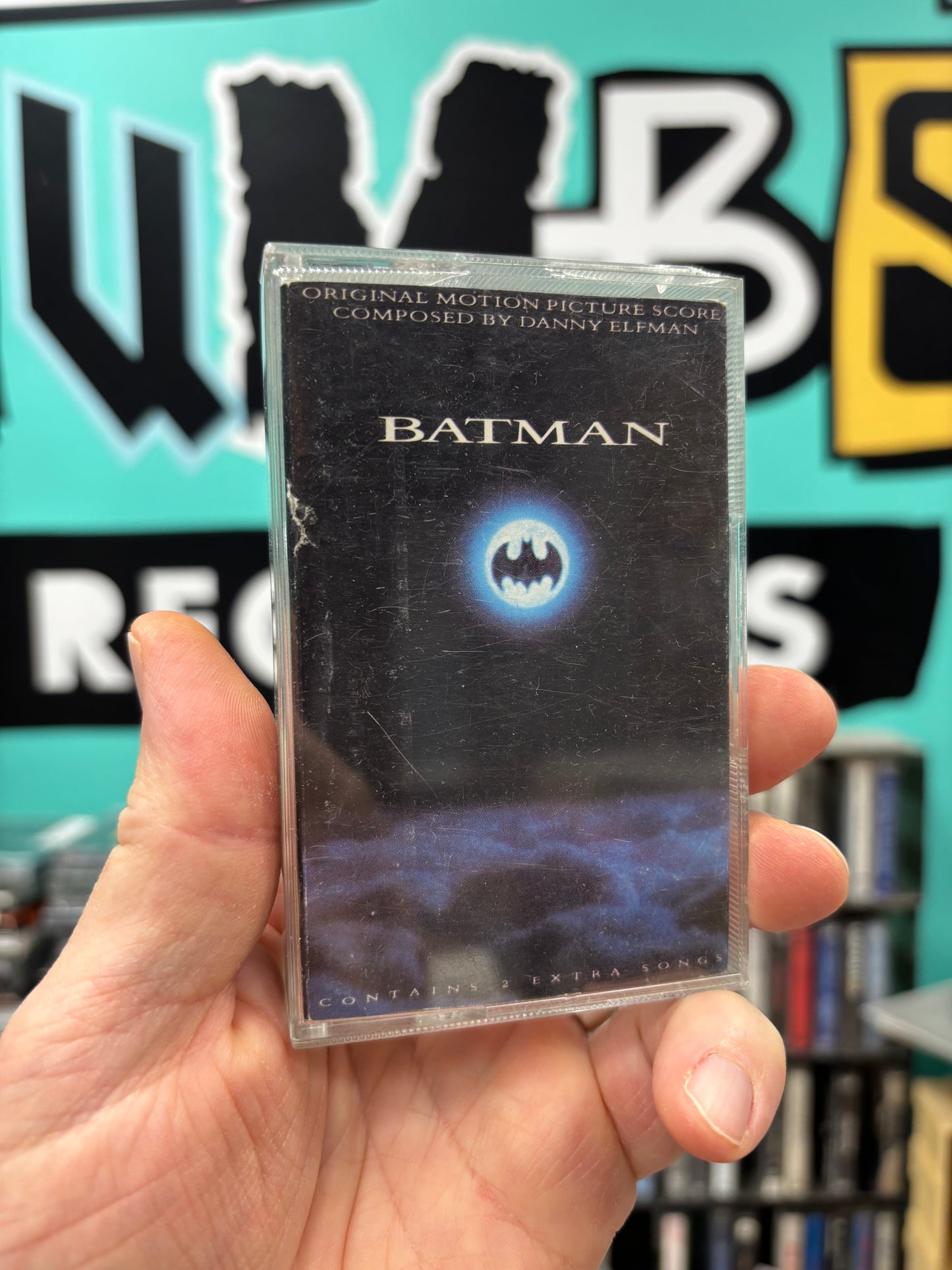 Batman (Original Motion Picture Score), cassette, Warner Bros. Records, UK & Europe 1989