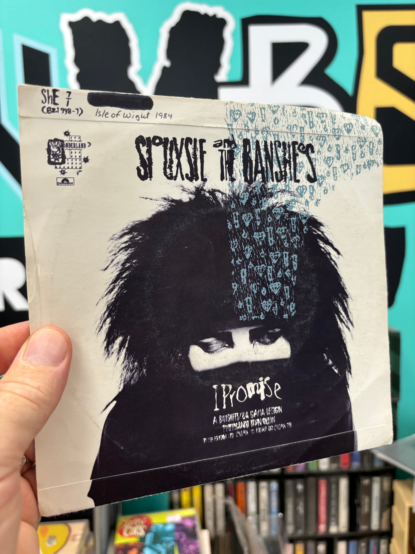 Siouxie And The Banshees: Dazzle, 7inch, Wonderland, Polydor, UK 1984