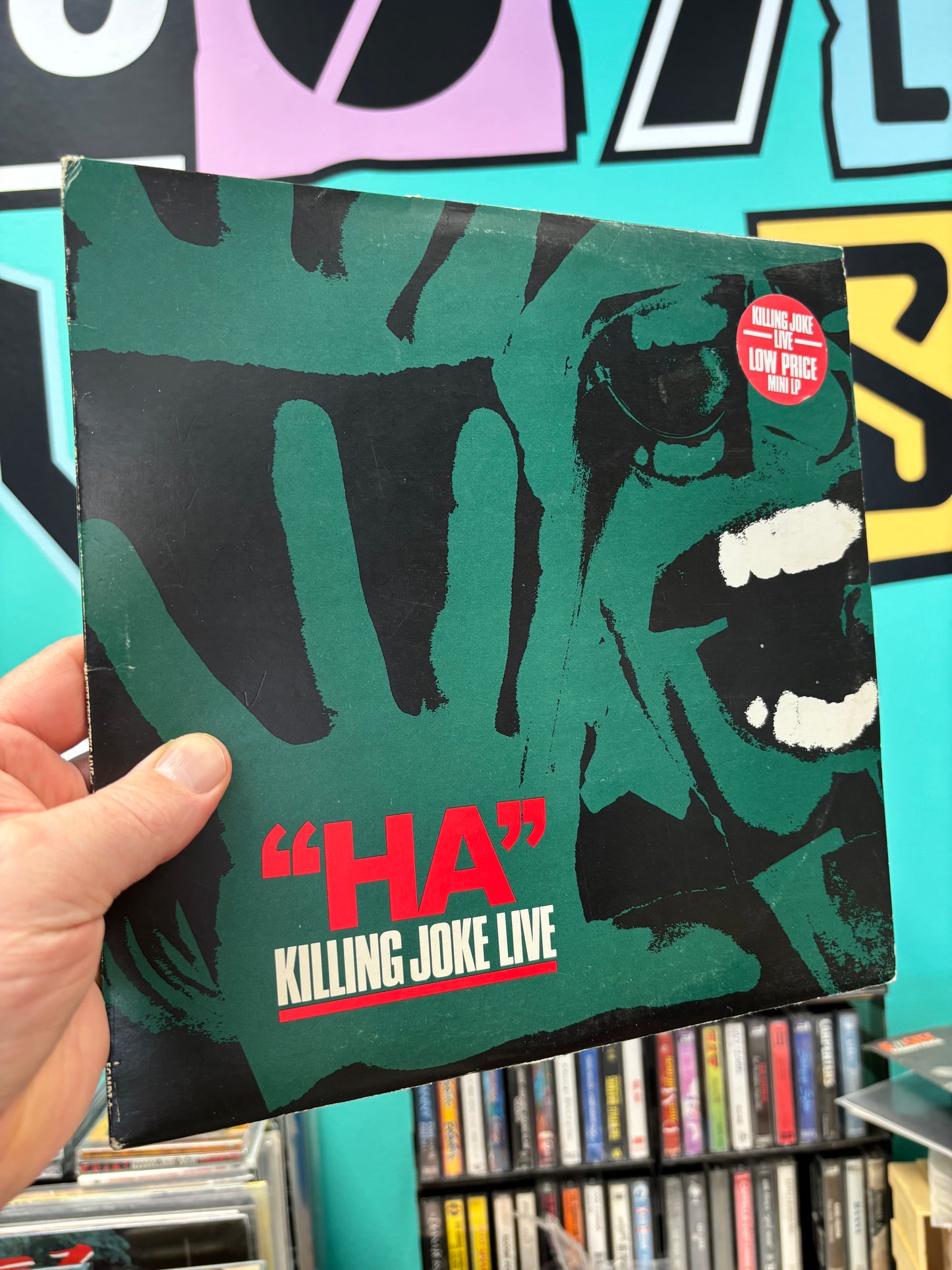 Killing Joke: ”Ha” Killing Joke Live, 10inch, Mini-Album, EG, UK 1982