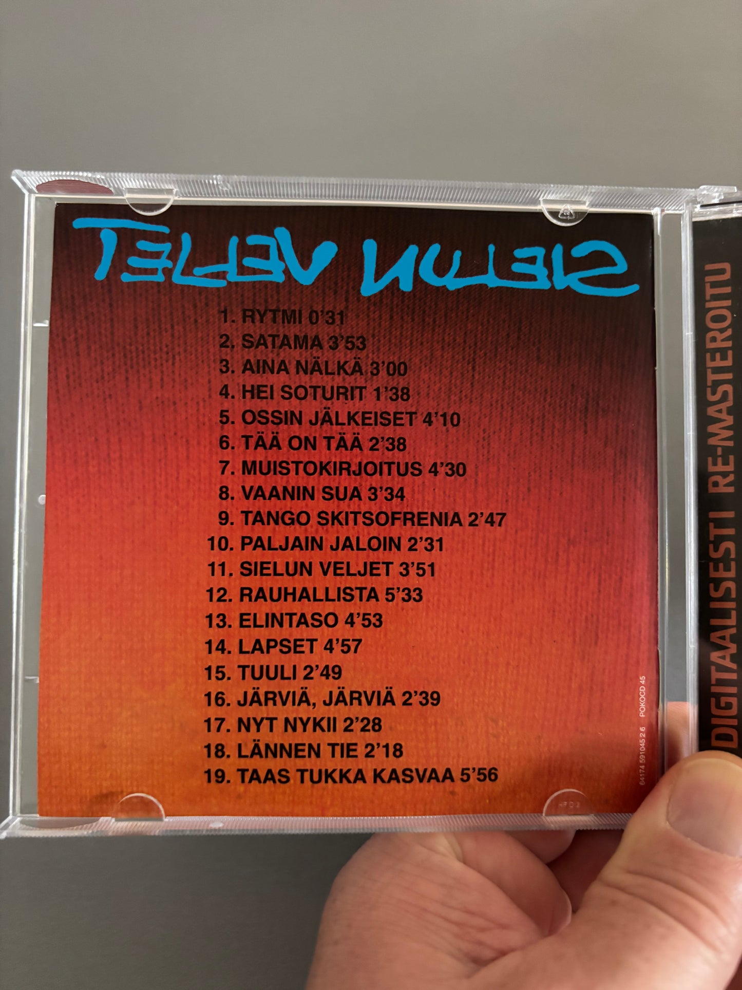 Sielun Veljet: Hei Soturit/Lapset, CD, reissue, remastered, compilation, Poko Rekords, Finland year?