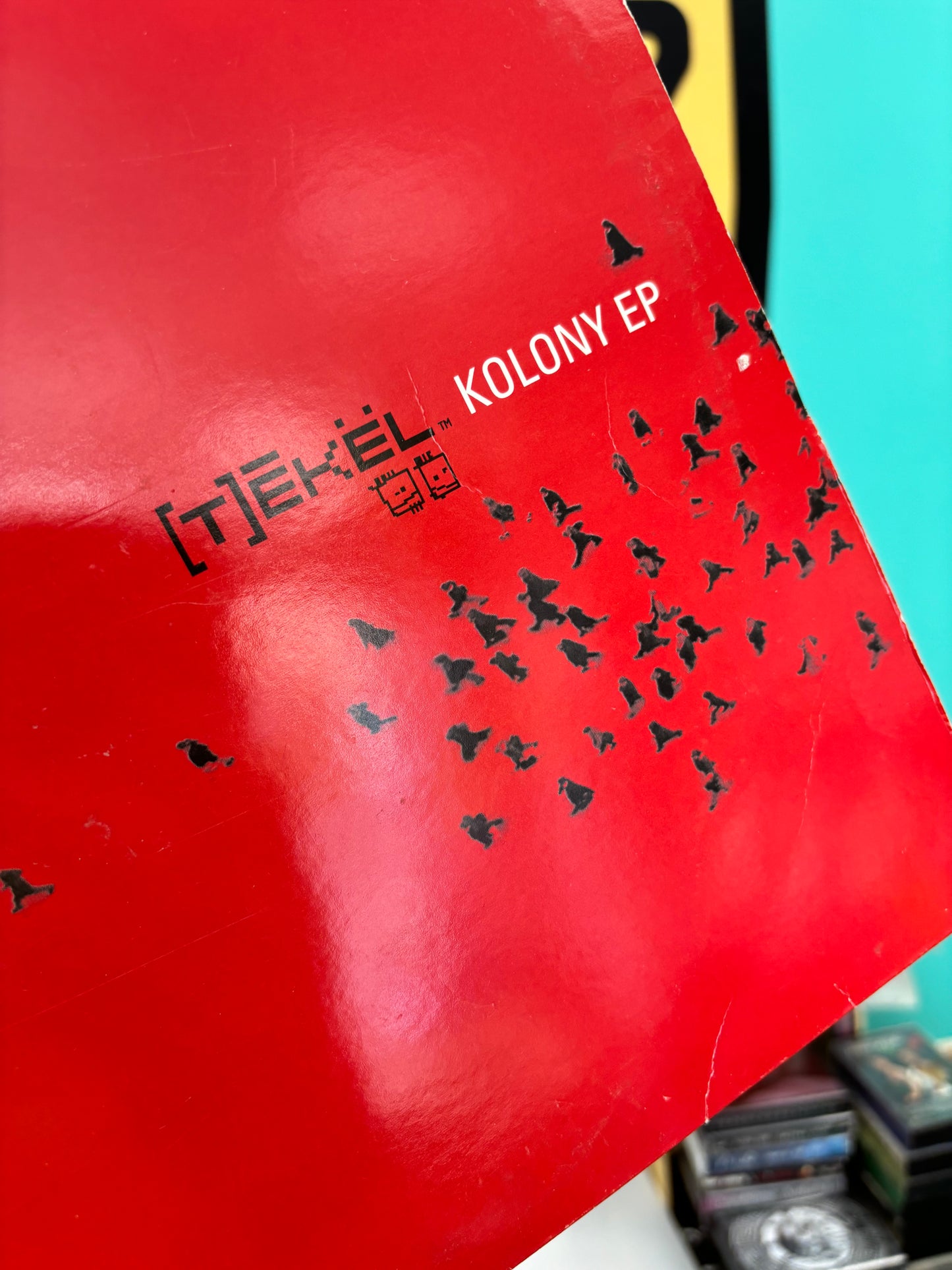 [T]ékël: Kolony EP, 12inch, Only pressing, Initial Cuts, France 2003