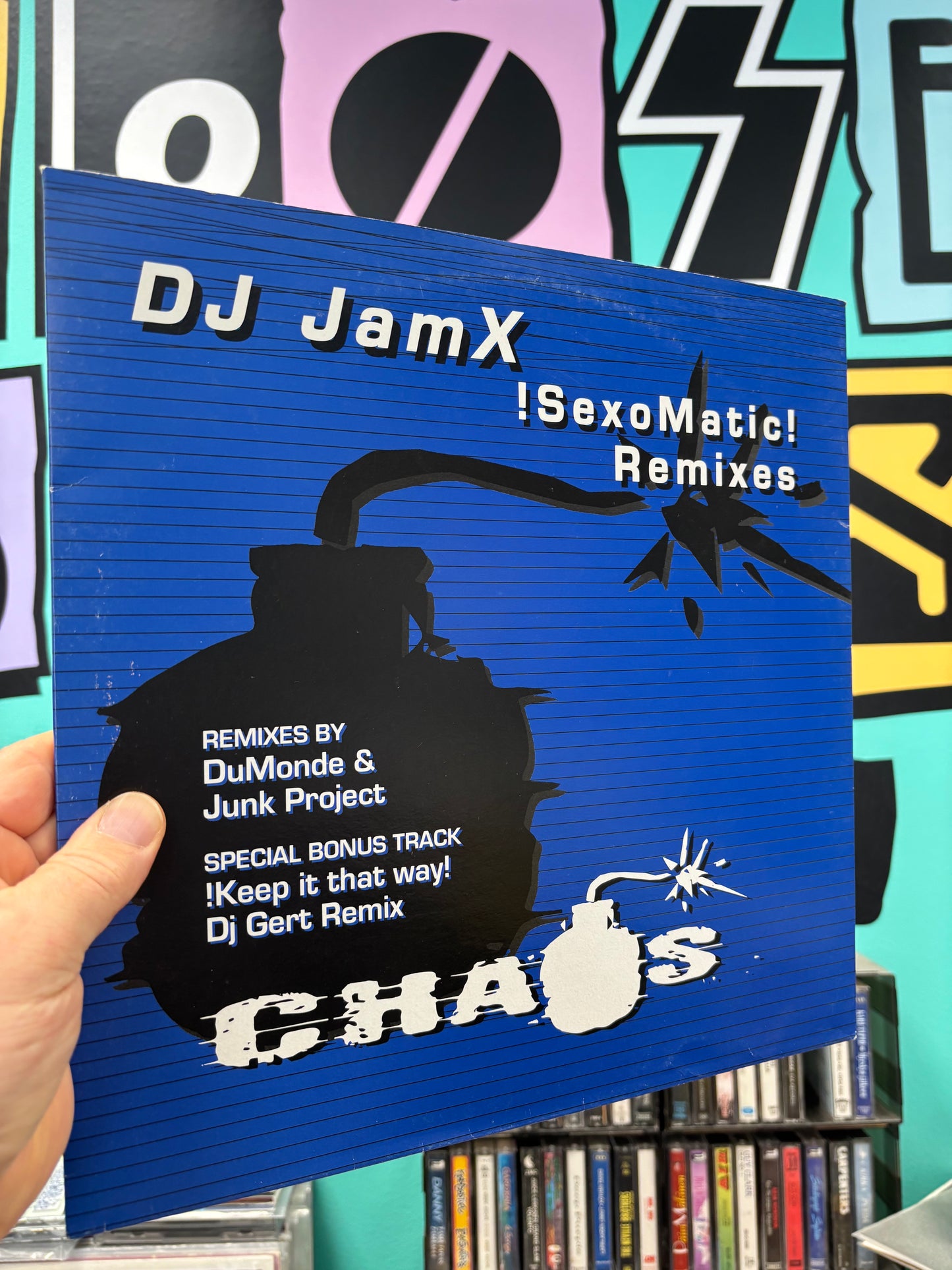 DJ JamX: !SexoMatic Remixes, 12inch, Chaos Records, Germany 2000