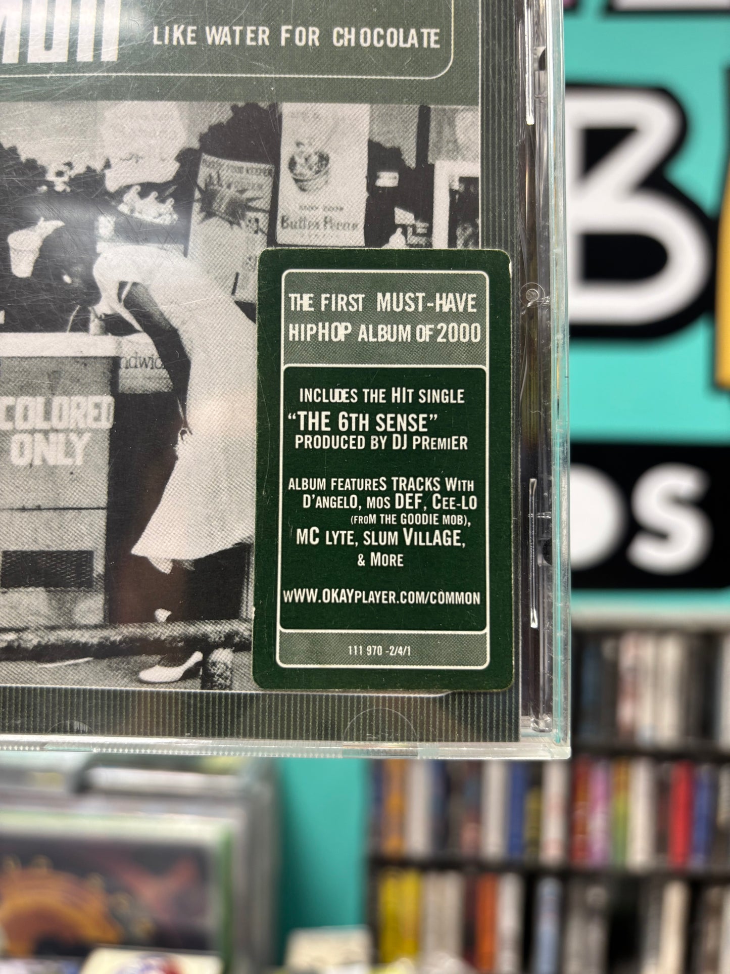 Common: Like Water For Chocolate, CD, Europe 1st pressing, MCA Records, Madame Xenobia Music, Europe 2000