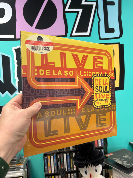 HULLU VARASTOALE -20%‼️‼️‼️ De La Soul: Live At Tramps, NYC, 1996, LP, Exclusive tan colored vinyl, Record Store Day, USA, Canada & Europe 2024