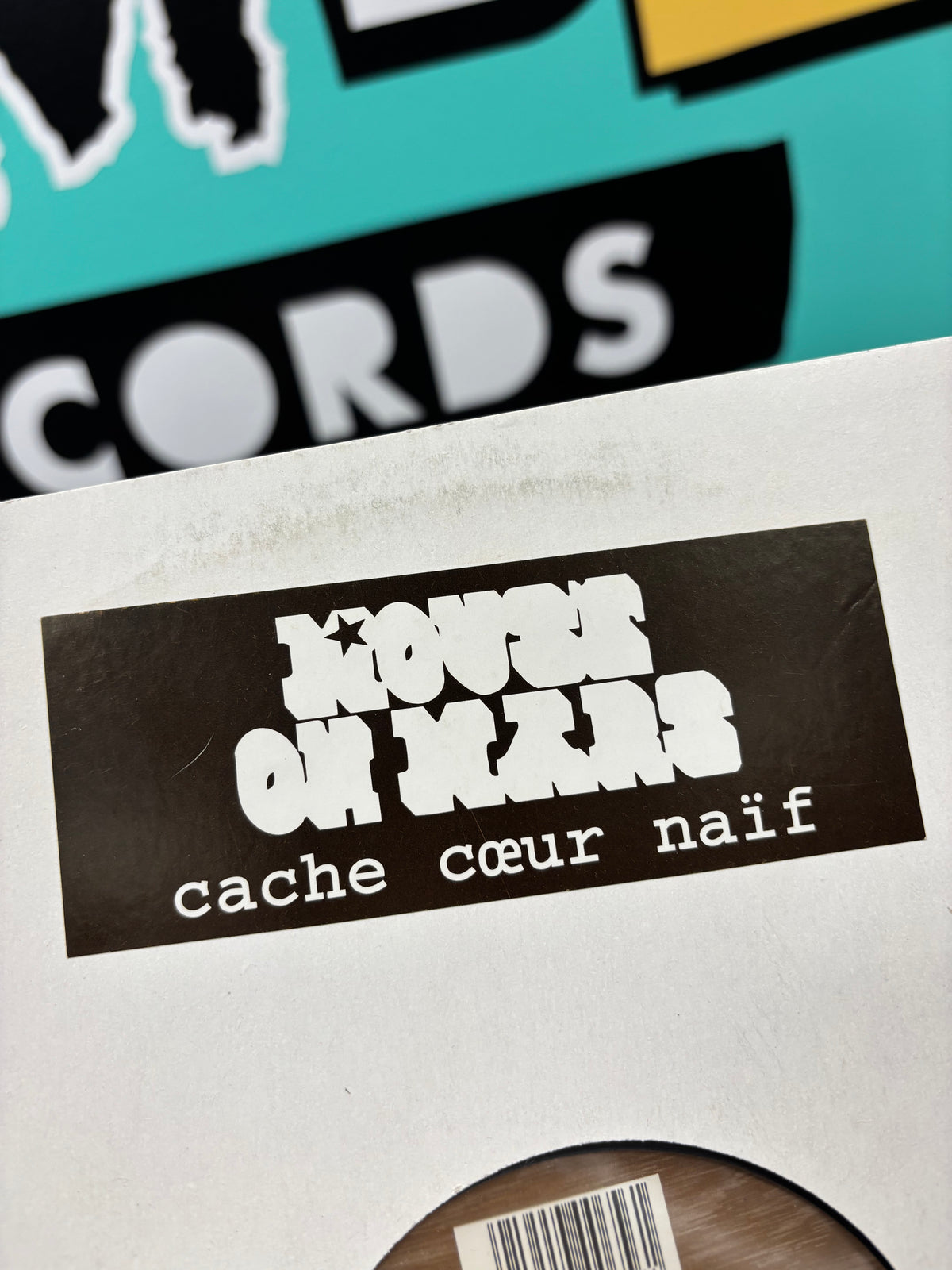 Mouse On Mars: Cache Cœur Naïf, 12inch, 1st pressing, Too Pure, UK 1997