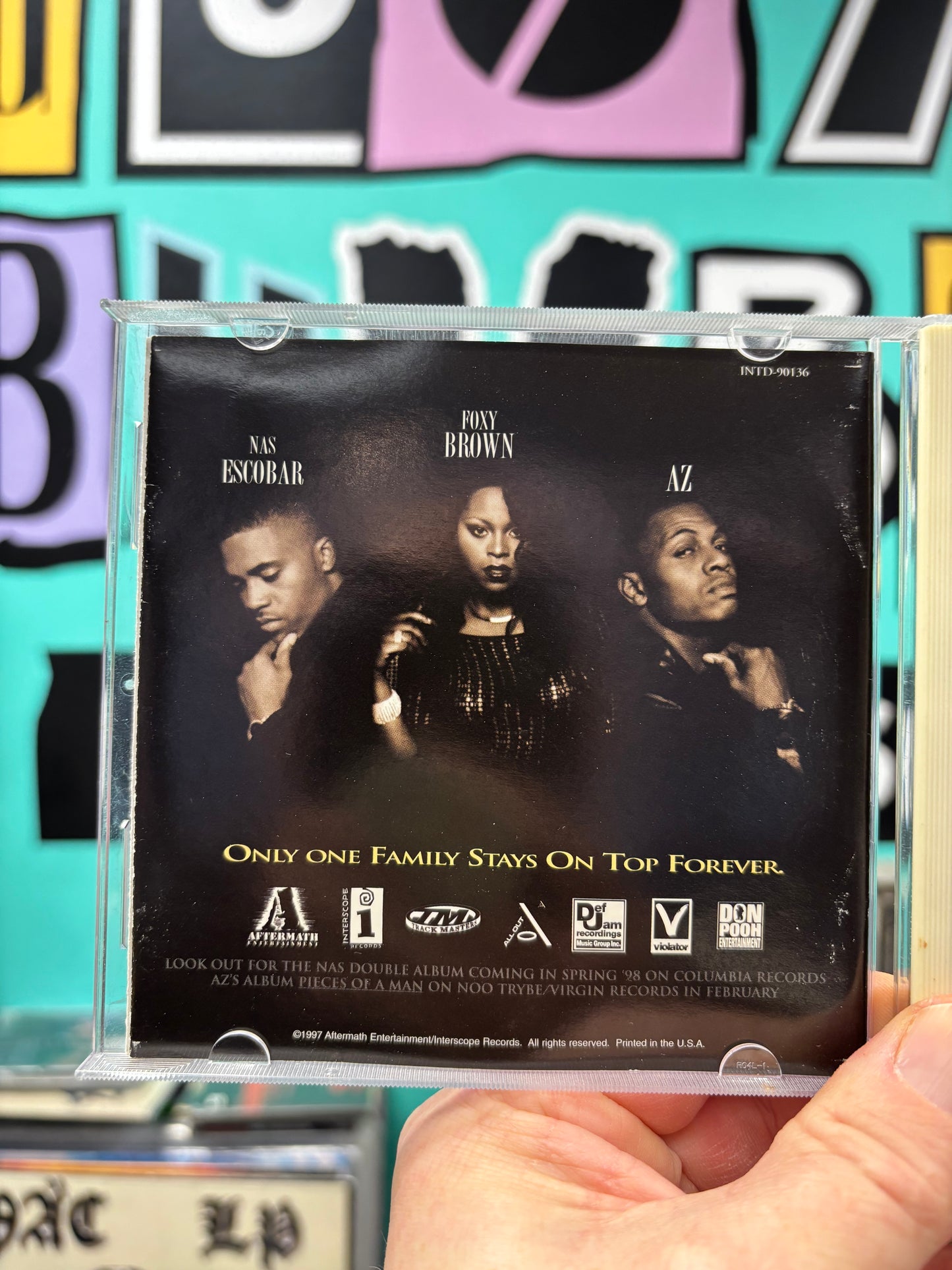 The Firm: The Album, CD, Cinram, Interscope Records, Aftermath Entertainment, US 1997