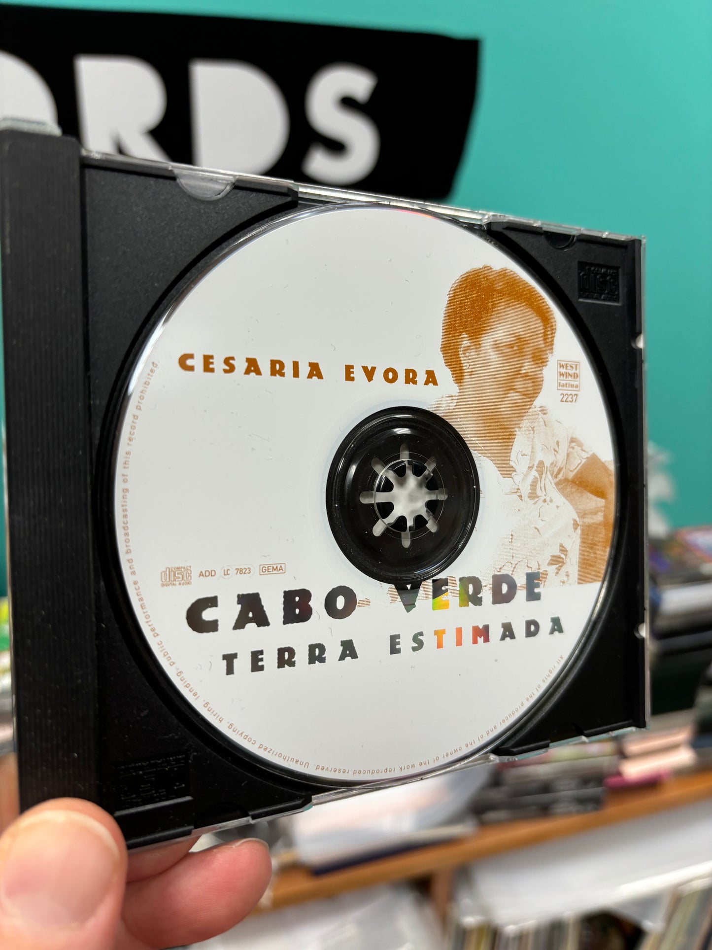 Cesaria Evora: Cabo Verde Terra Estimada, CD, reissue, West Wind Latina, Europe? 1998