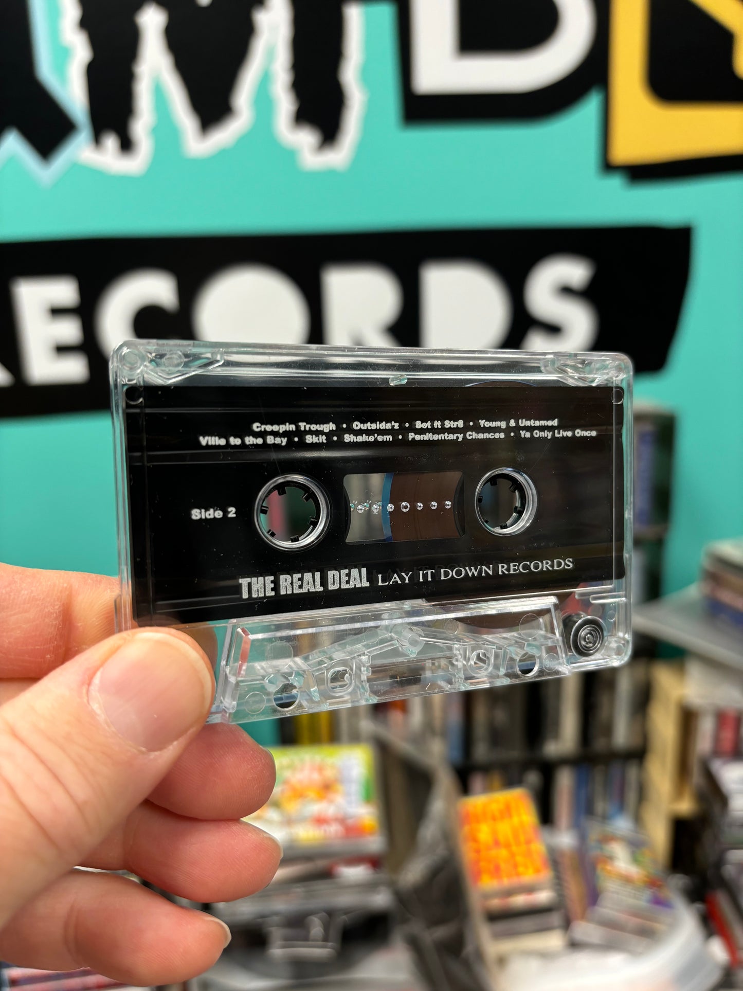 Real Deal, C-Cassette, Only cassette pressing, Lay It Down Records, US 2000