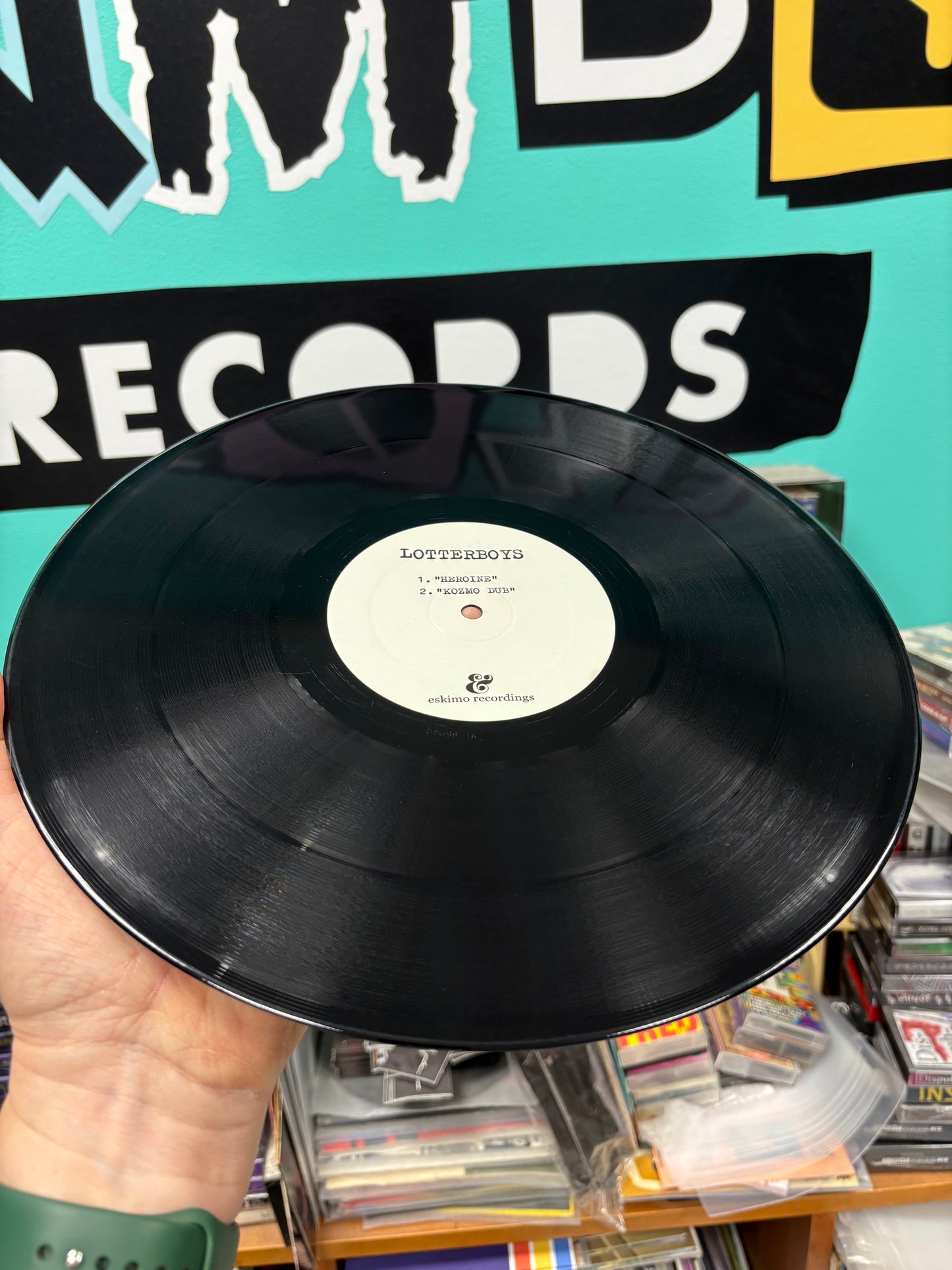 Lotterboys: Heroine, 12inch, Only official pressing, Eskimo Recordings, Belgium 2005