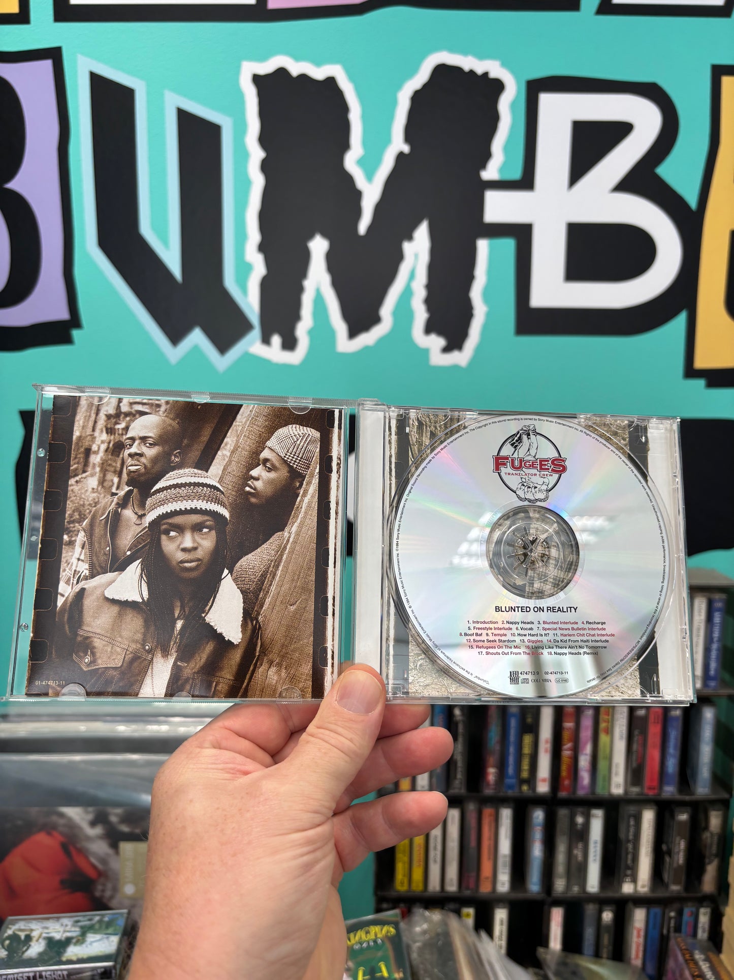 Fugees (Tranzlator Crew): Blunted On Reality, CD, reissue, Columbia, Ruffhouse Records, Europe year?