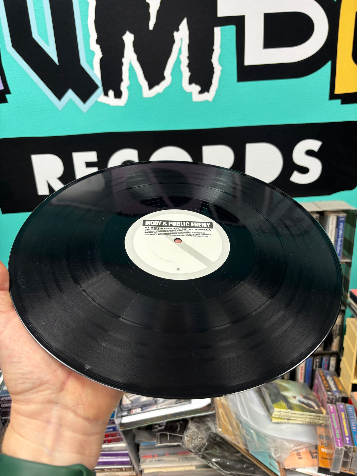 Moby & Public Enemy: Make Love Fuck War, 12inch, Only official vinyl pressing, Mute, UK 2004