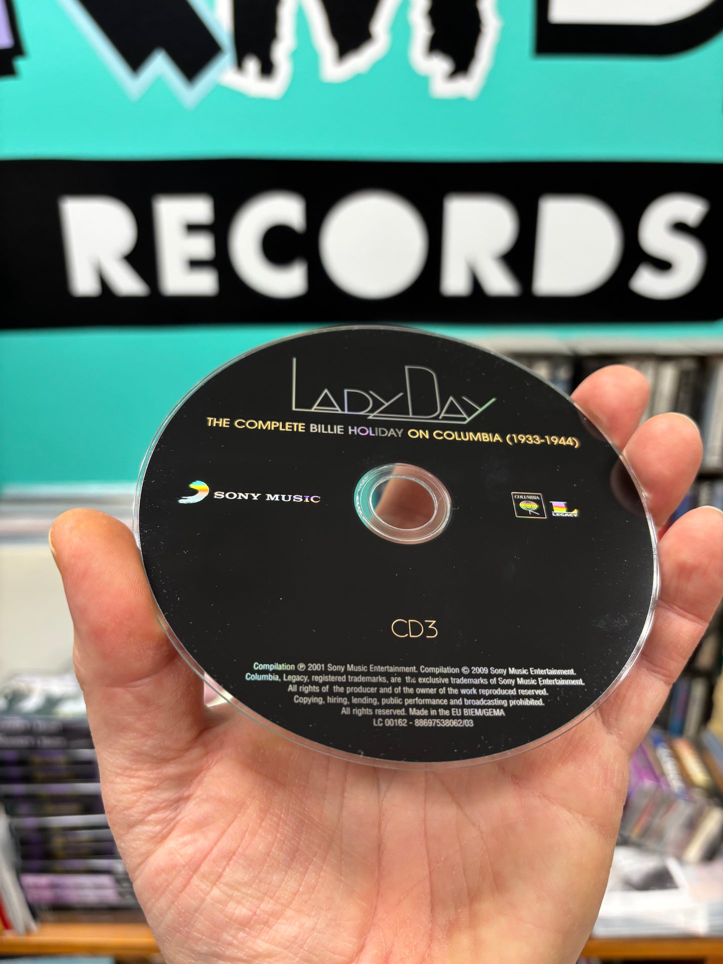 Billie Holiday: Lady Day - The Complete Billie Holiday On Columbia 1933-1944, reissue, remastered, Box Set, 10CD & book, Legacy, Sony Music, Columbia, Europe 2009