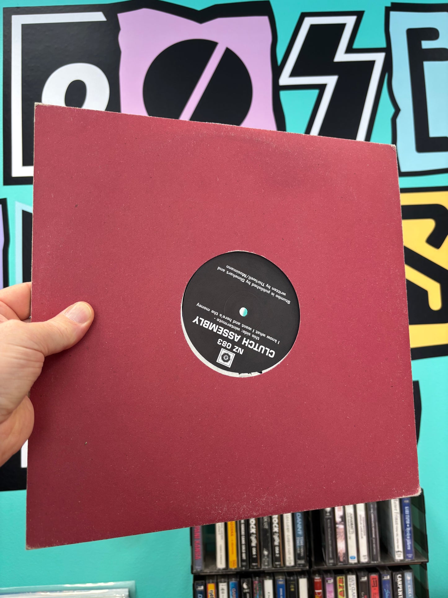 Clutch Assembly: Hard On, 12inch, Only pressing, Nova Zembla, Belgium 1997