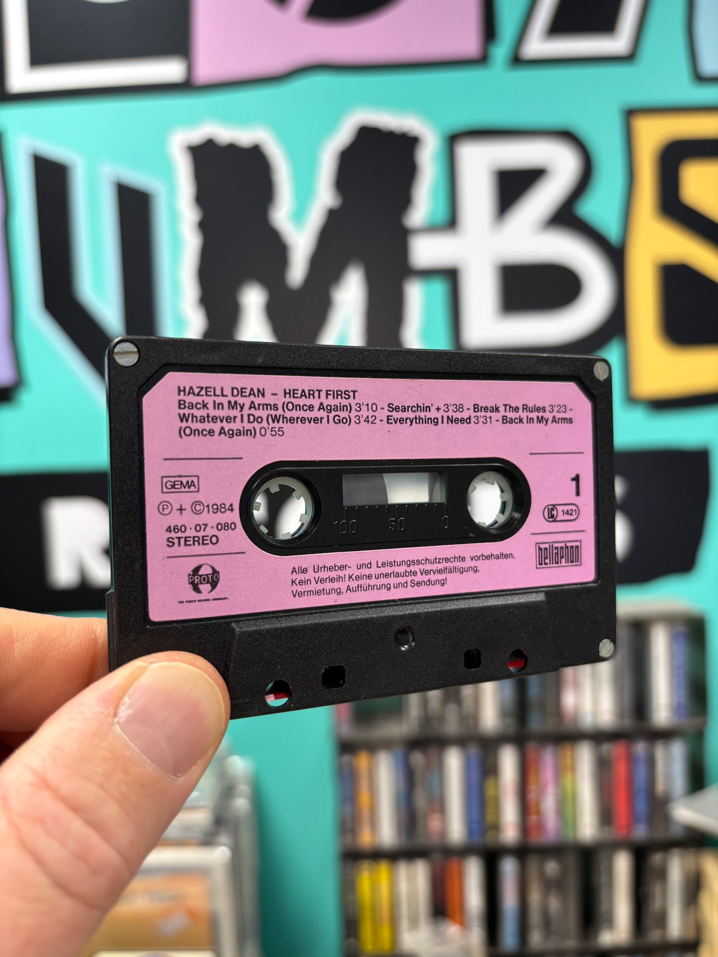 Hazell Dean: Heart First, C-cassette, Proto, Germany 1984