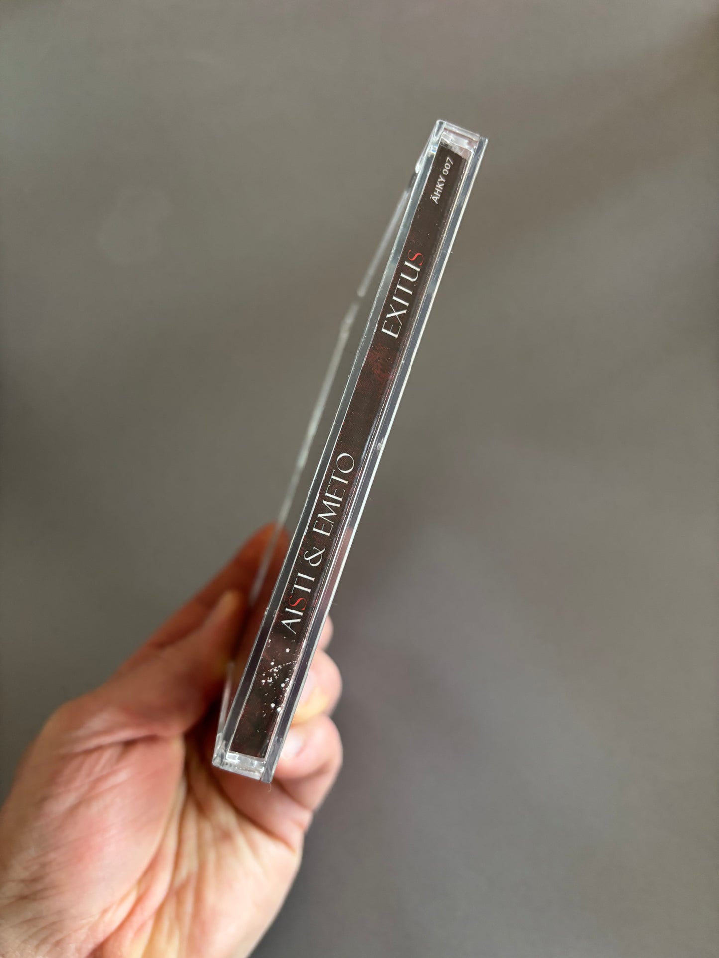 Aisti & Emeto: Exitus, CD, Only pressing, Ähky Records, Finland 2009