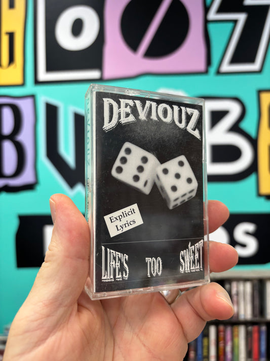 Deviouz: Life’s Too Sweet, C-cassette, 1st pressing, Only C-cassette pressing, MTD Entertainment Records, Inc., US 1997