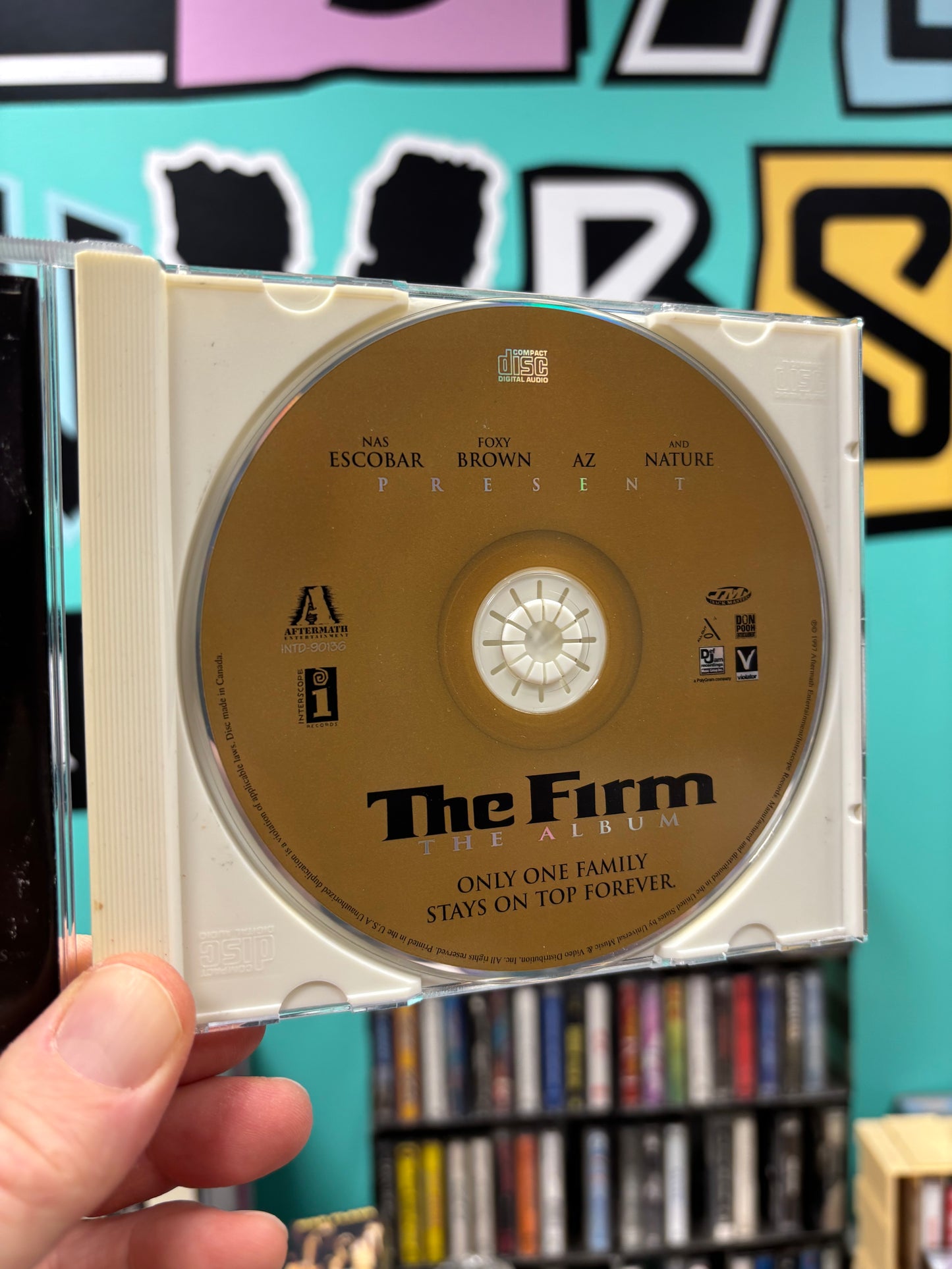 The Firm: The Album, CD, Cinram, Interscope Records, Aftermath Entertainment, US 1997