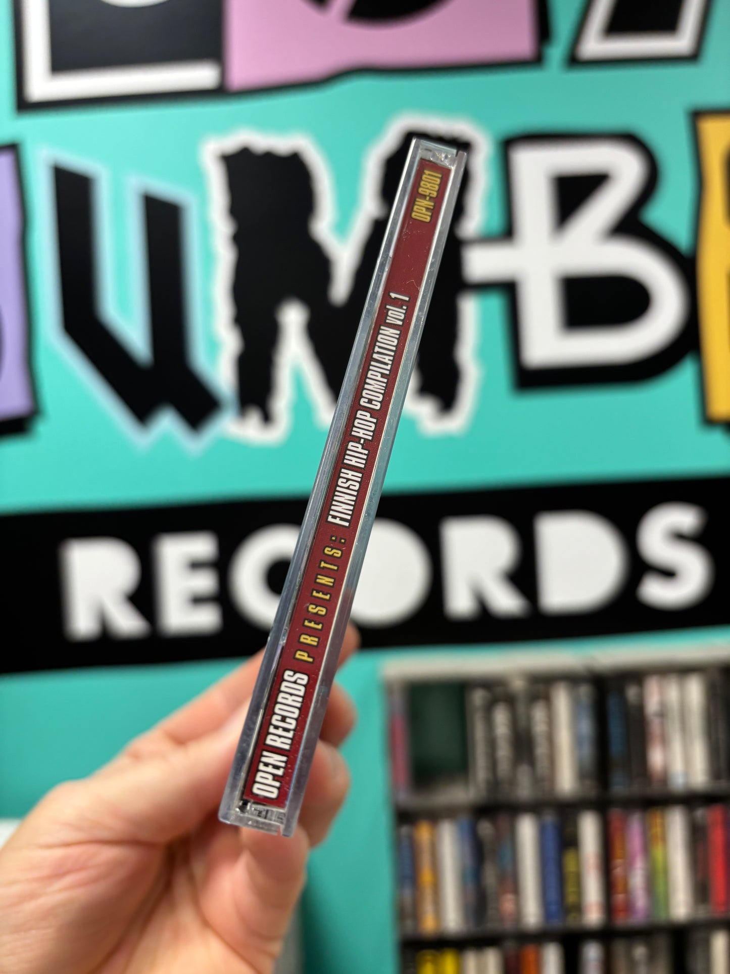 Open Records Presents: Finnish Hip-Hop Compilation Vol. 1, CD, Only pressing, Open Records, SNS Productions, Finland 1998