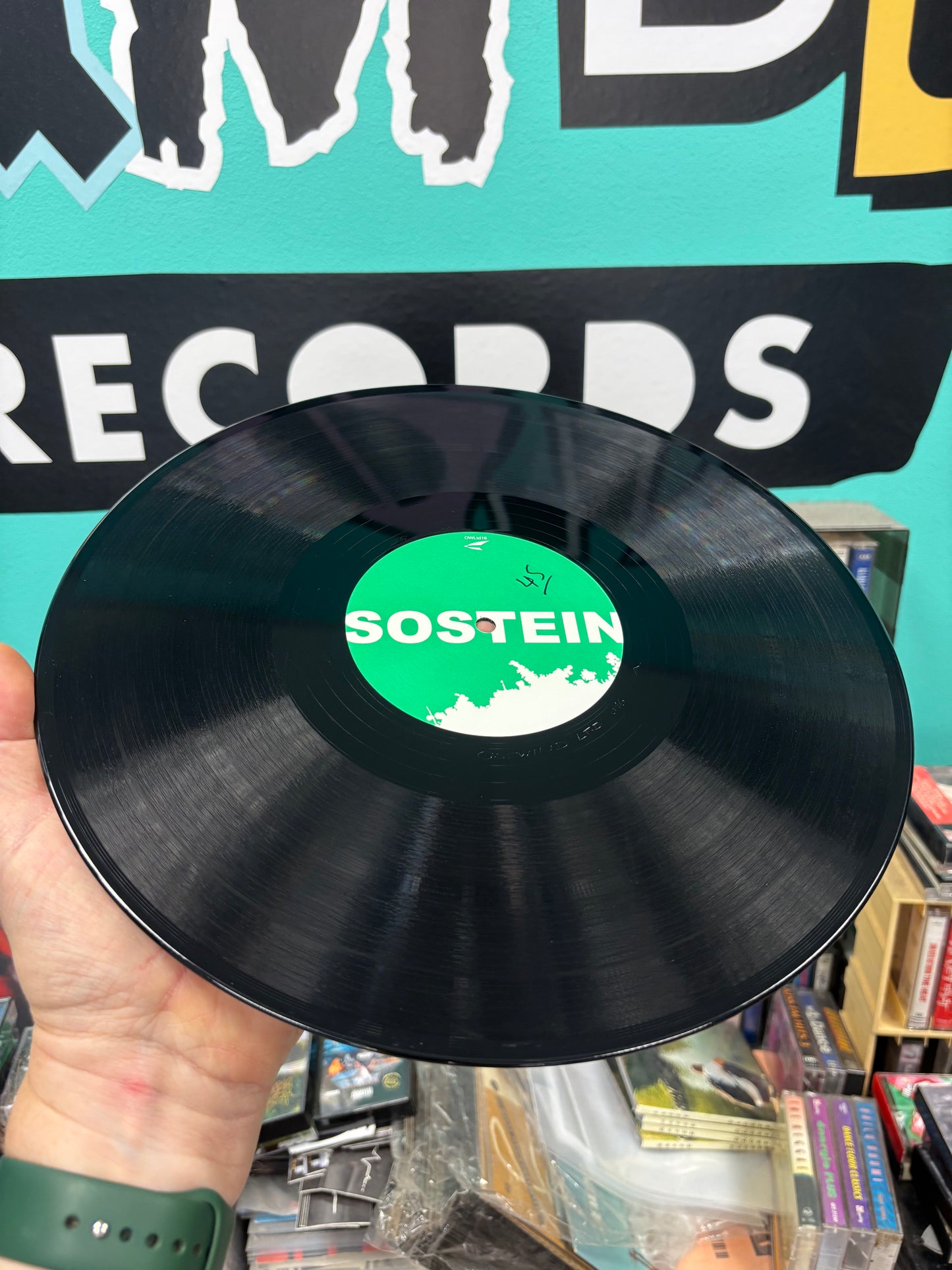 Marc Vision/Pilote Project/Franco Lemon: Sostein, 12inch, Only pressing, Ostwind Records, Germany 2009