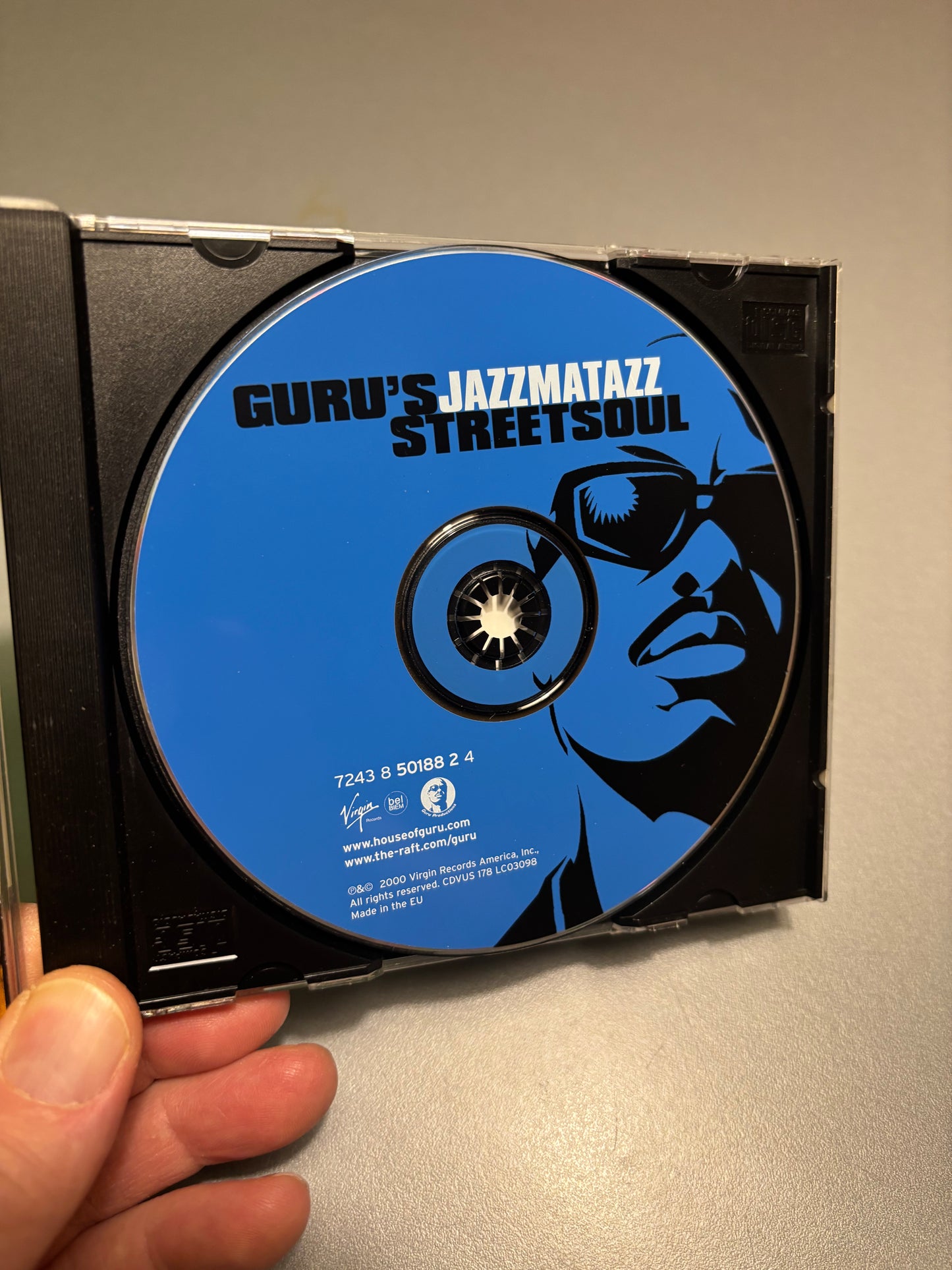 Guru: Guru’s Jazzmatazz Streetsoul, CD, Virgin, Europe 2000