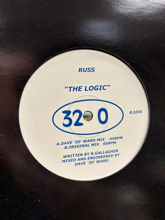 Russ: The Logic, 12inch, Only official pressing, Freezing Point, UK year?