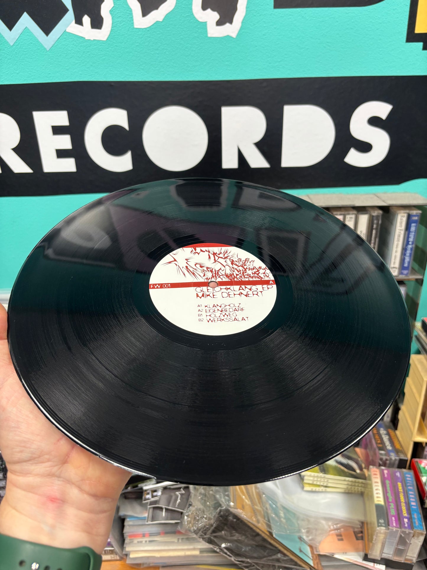 Mike Dehnert: Gleichklang EP, 12inch, Only pressing, Fachwerk, Germany 2007