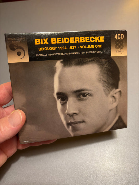 Bix Beiderbecke: Bixology 1924-1927 Volume One, 4CD, Compilation, Deluxe Edition, remastered, Eight Panel Digipak, Only pressing, Real Gone Music, UK 2017?