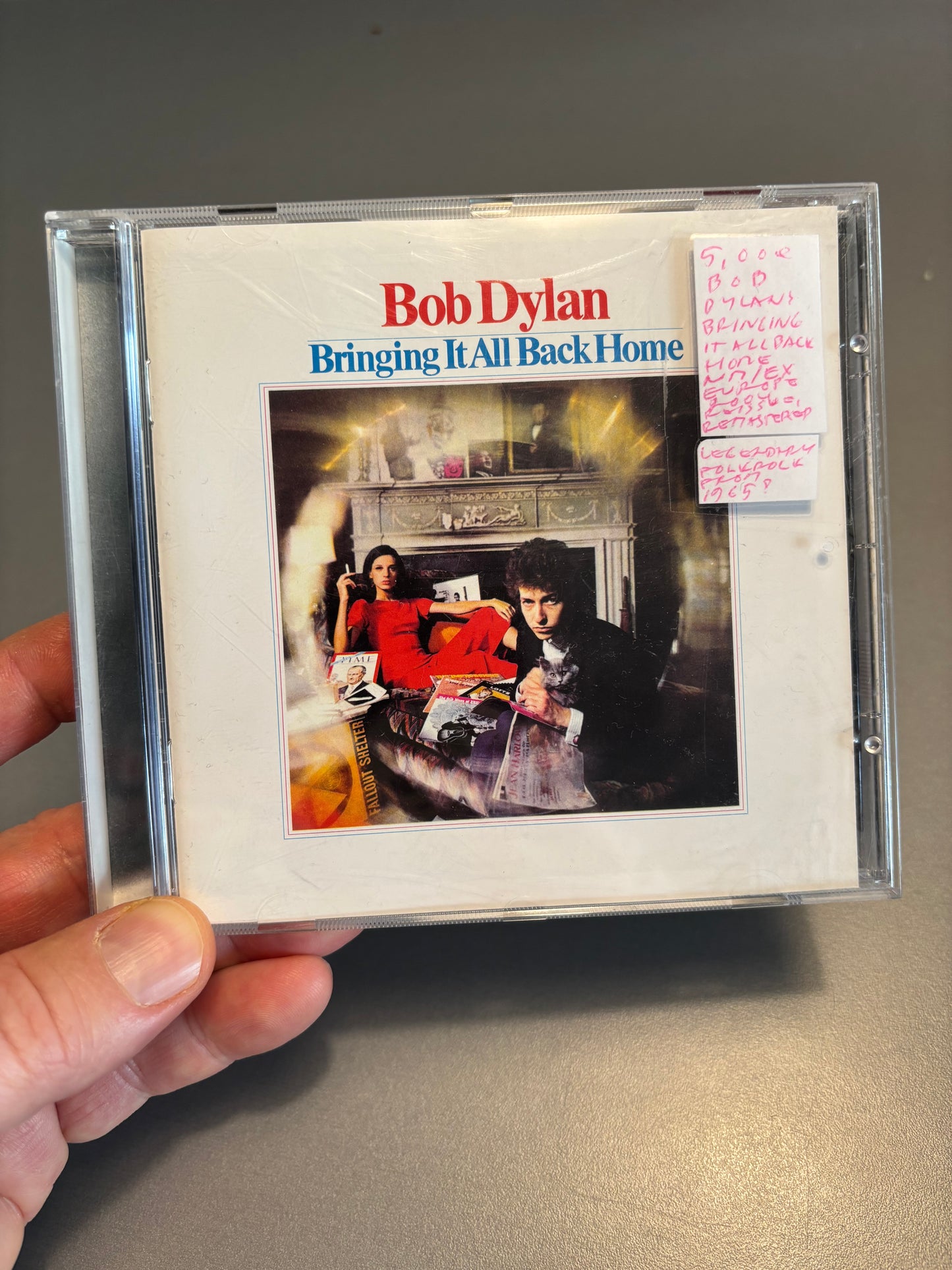 Bob Dylan: Bringing It All Back Home, CD, reissue, remastered, Columbia, Europe 2004