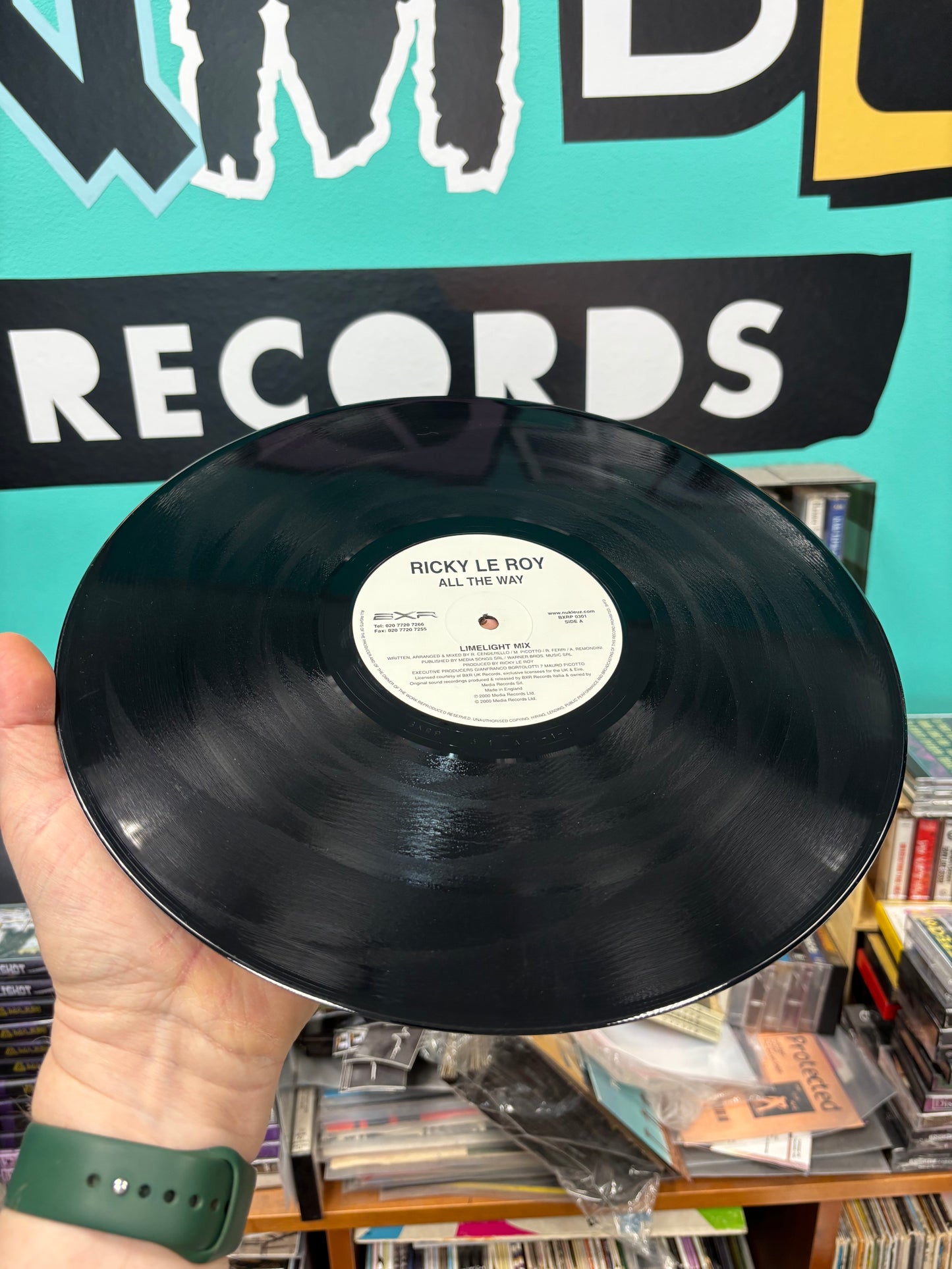 Ricky Le Roy: All The Way, 12inch, reissue, BXR UK, UK 2001