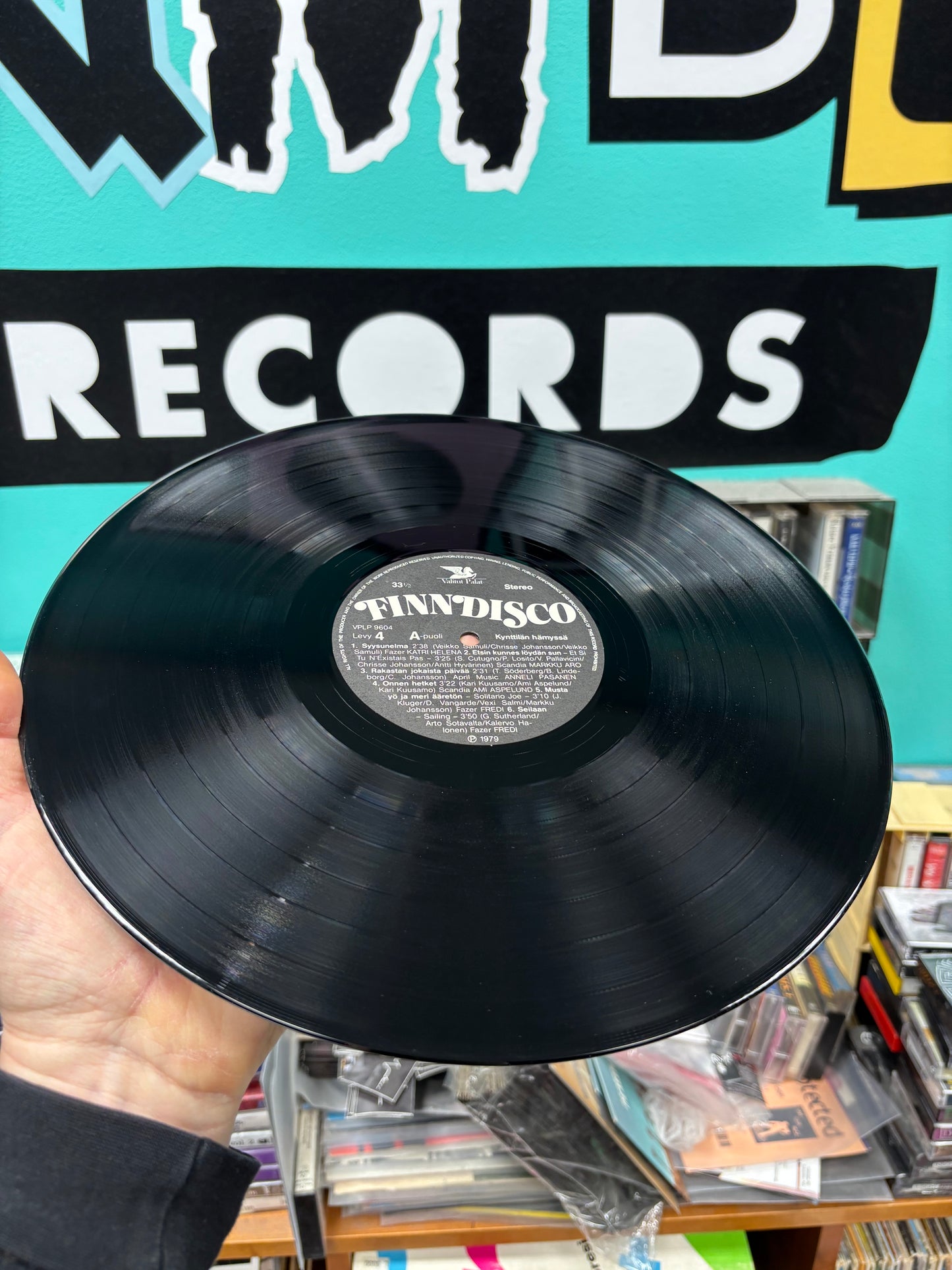 Finndisco - 96 Kotimaista Discohittiä, 8LP, Only pressing, Compilation, Box Set, Valitut Palat, Finland 1979