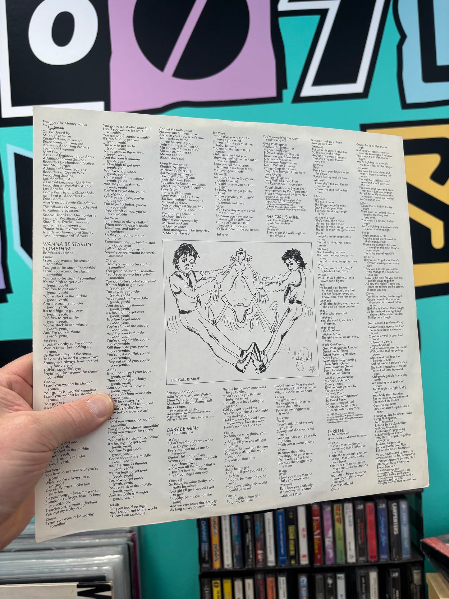 Michael Jackson: Thriller, LP, gatefold, Epic, Europe 1982