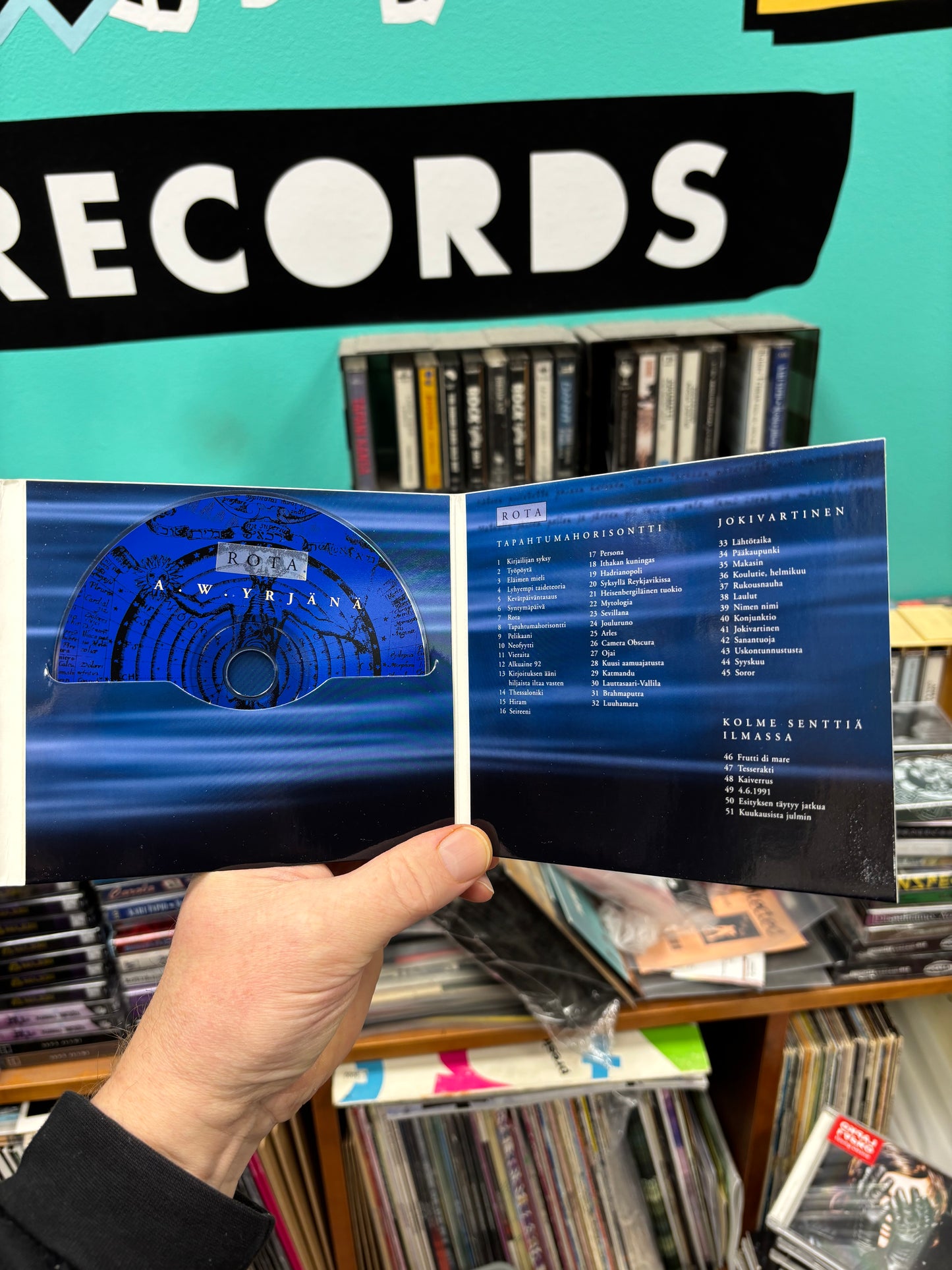 A.W. Yrjänä: Arcana & Rota, 2CD, Only audio pressing, Lilith, Finland 2003