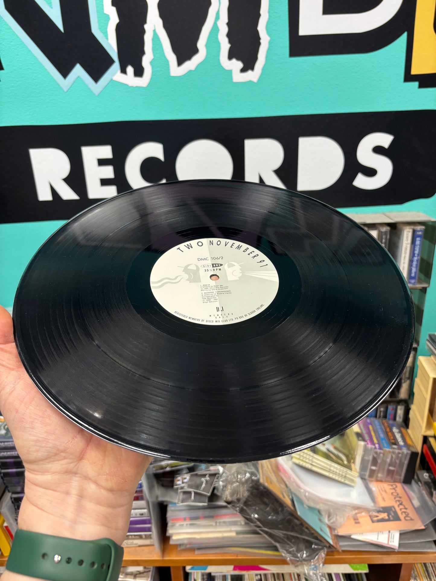 DMC - November - 91 - Two, 12inch, Only pressing, Partially Mixed, DMC, UK 1991