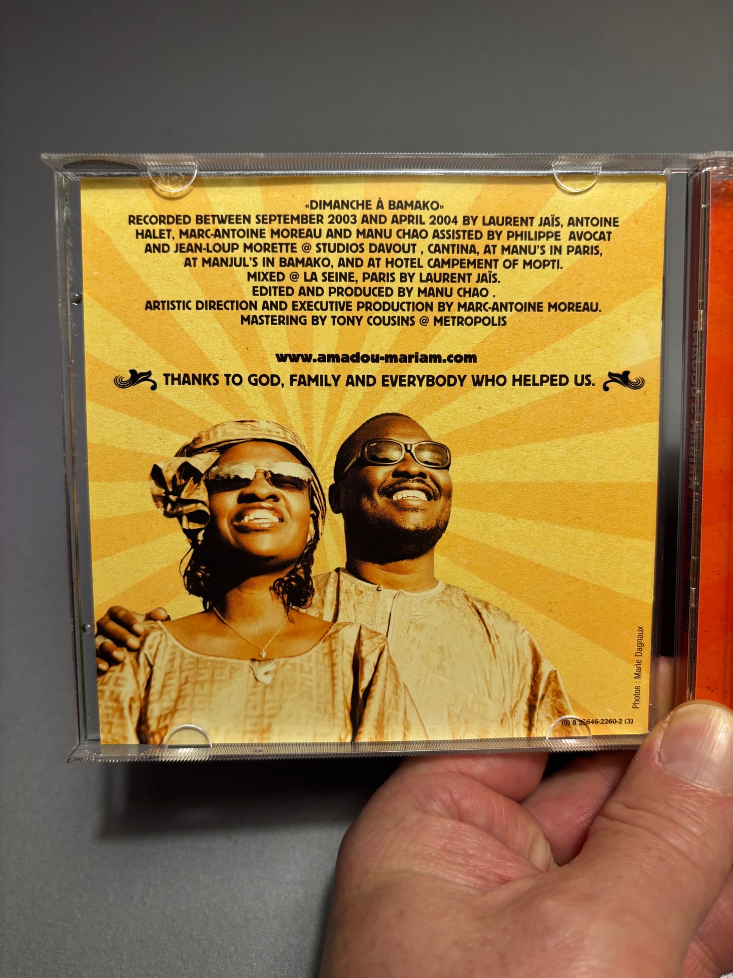 Amadou & Mariam: Dimanche A Bamako, CD, Radio Bemba, Because Music, All Other, Europe 2004