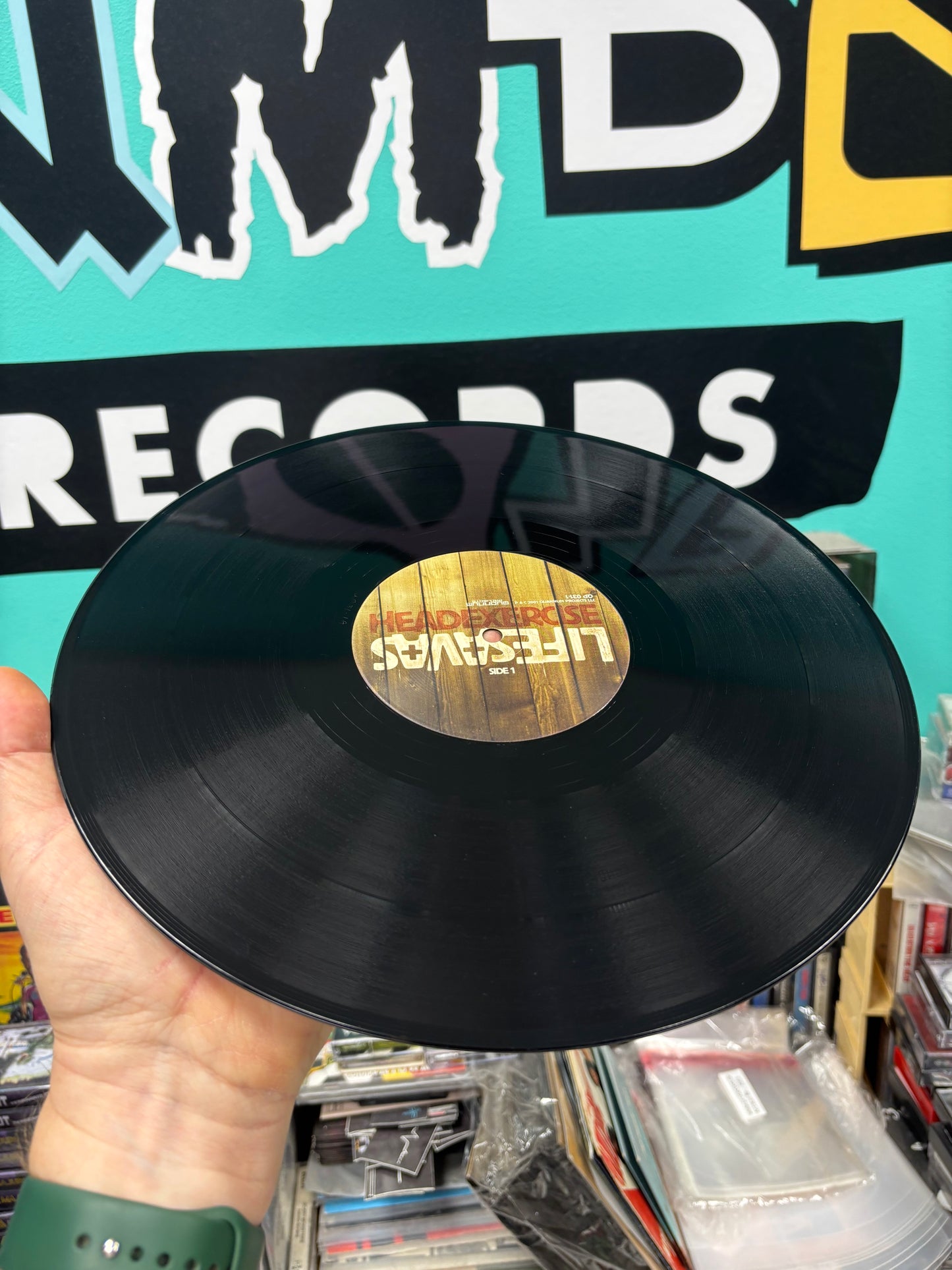 Lifesavas: Head Excercise, 12inch, Only pressing, Quannum Projects, US 2001