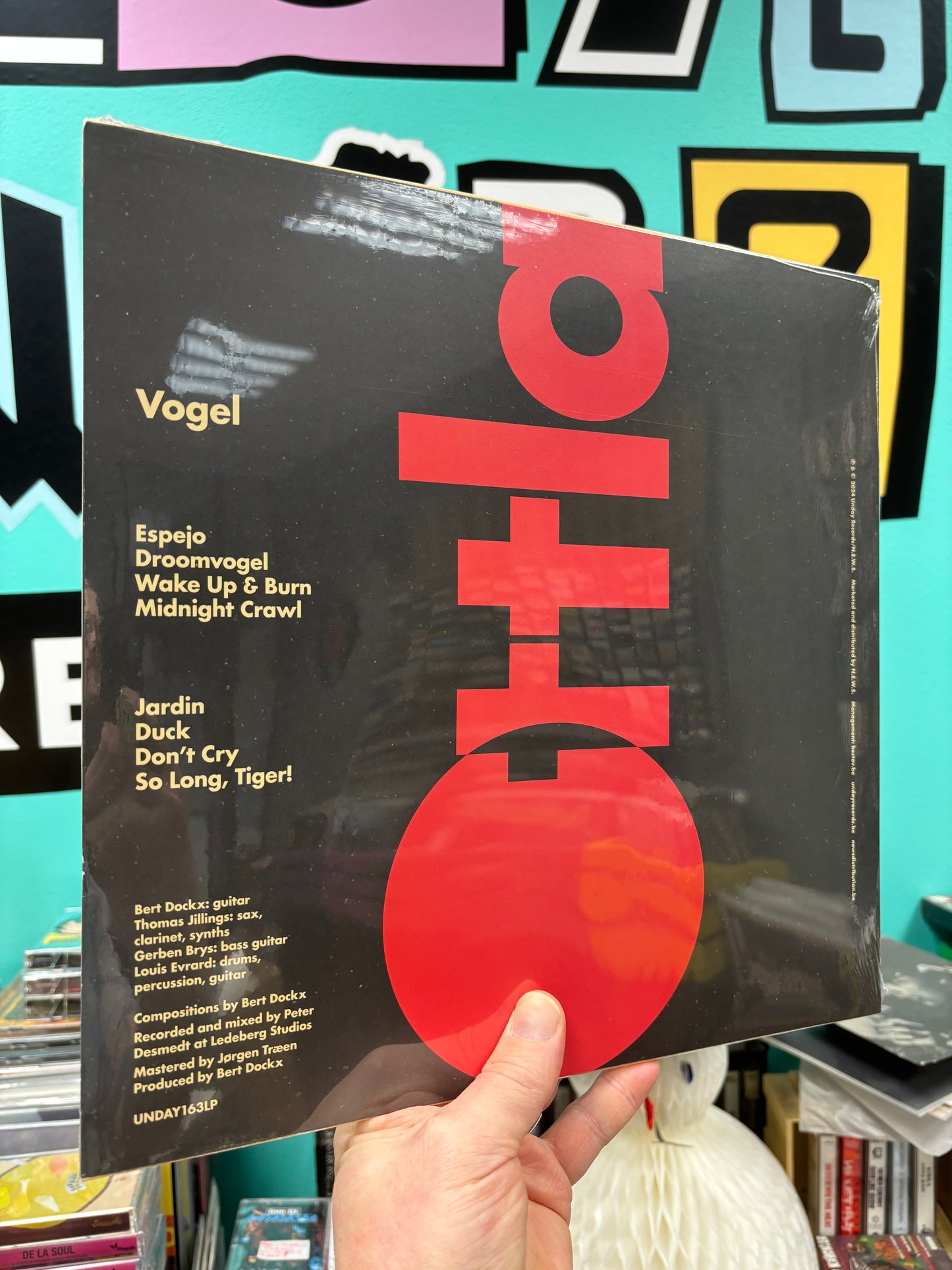 HULLU VARASTOALE -20%‼️‼️‼️Ottla: Vogel, LP, Limited Edition, Turquoise coloured, Unday Records, Belgium 2024