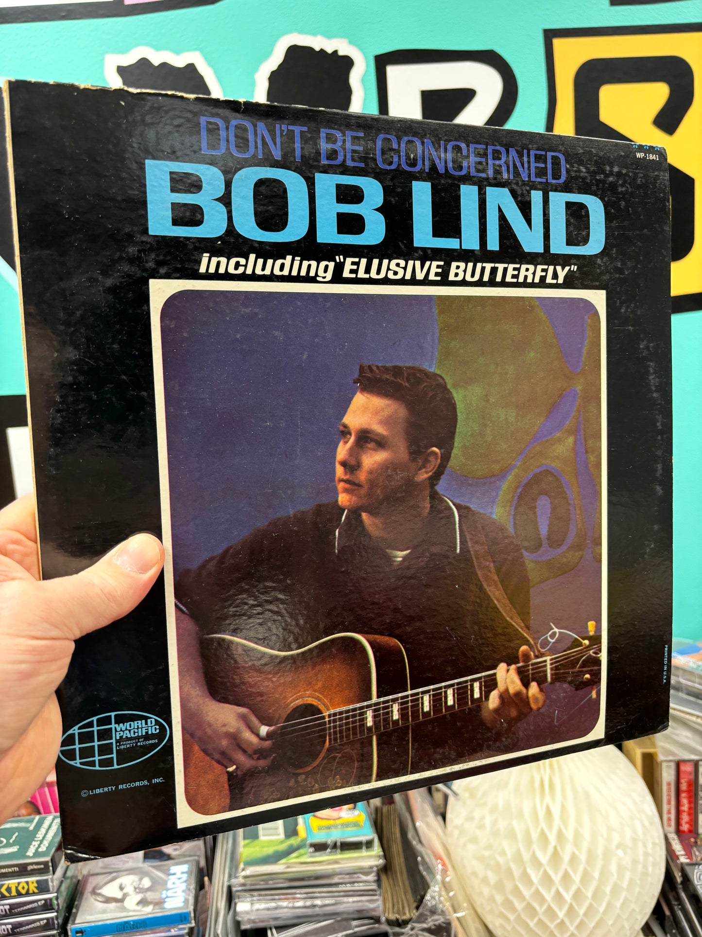 Bob Lind: Don’t Be Concerned, LP, mono, repress, US 1966