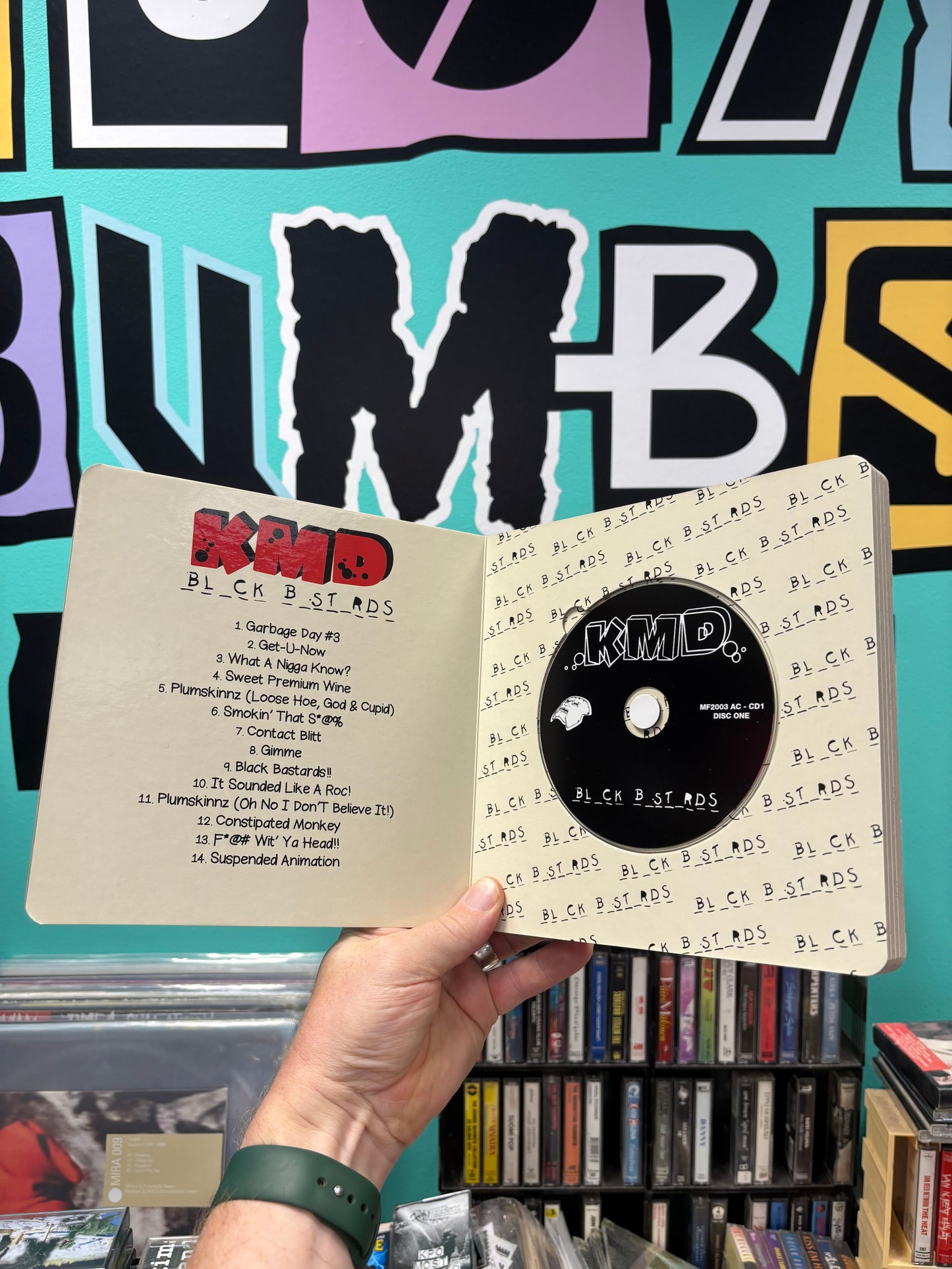 KMD: Bl_ck B_st_rds, 2CD, reissue, 7inch, Pop-up Book, Limited Edition, Metal Face Records, US 2015