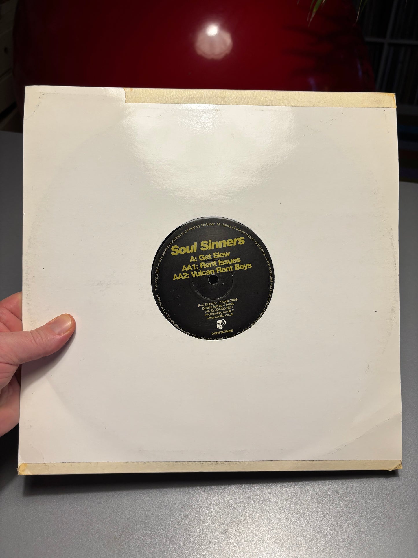 Soul Sinners: Get Slew, 12inch, Only pressing, Dubstar, UK 2009