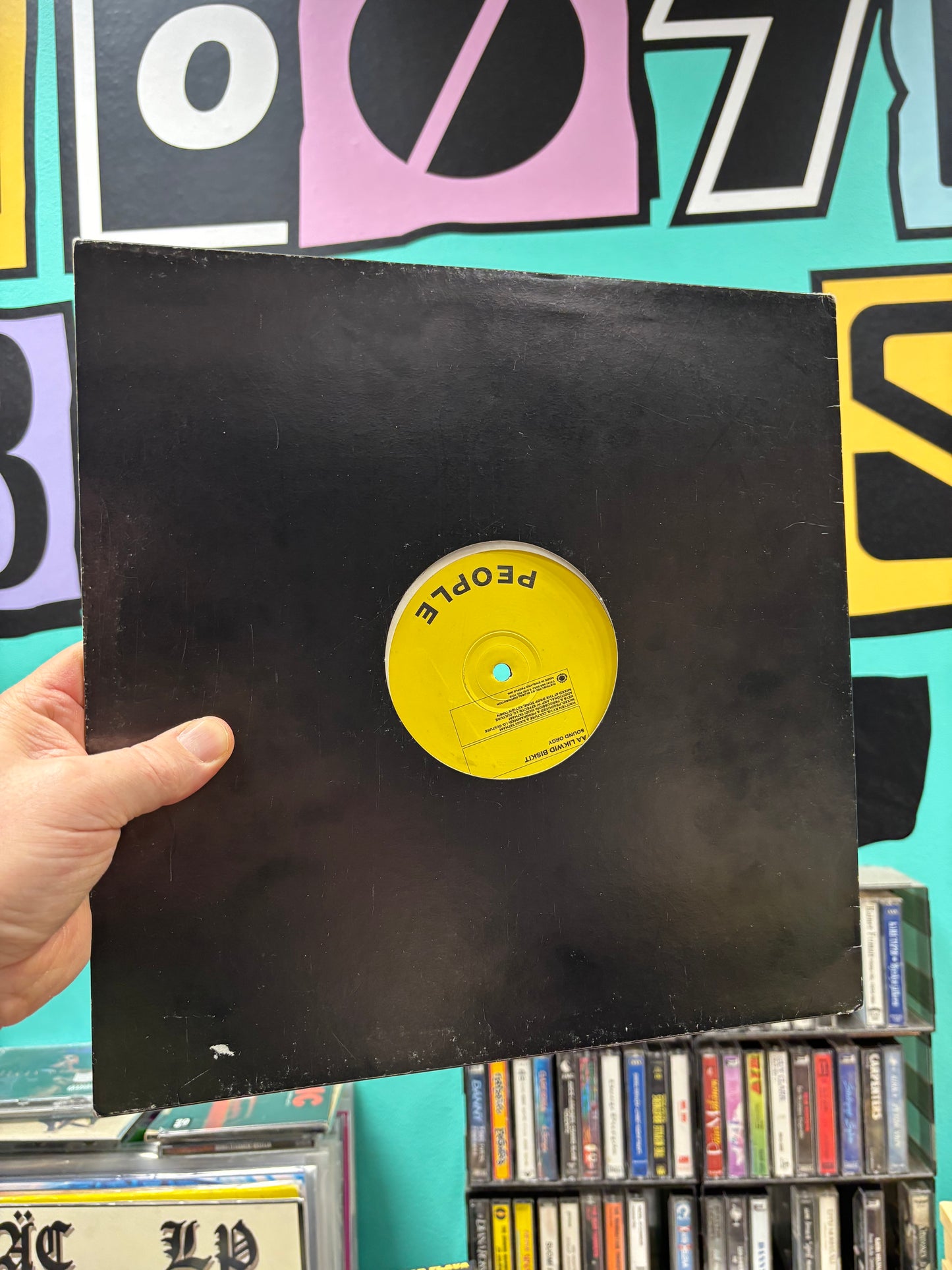 Likwid Biskit: The All New Ummm/Sound Orgy, 12inch, Misprint, Yellow Label, People, UK 1998
