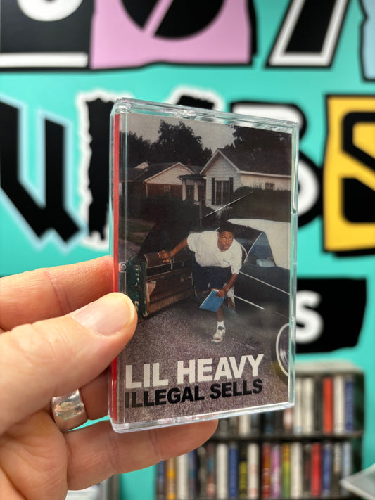 Lil’ Heavy: Illegal Sells, C-cassette, reissue, remastered, Burger Records, Black Rain Entertainment, US 2020