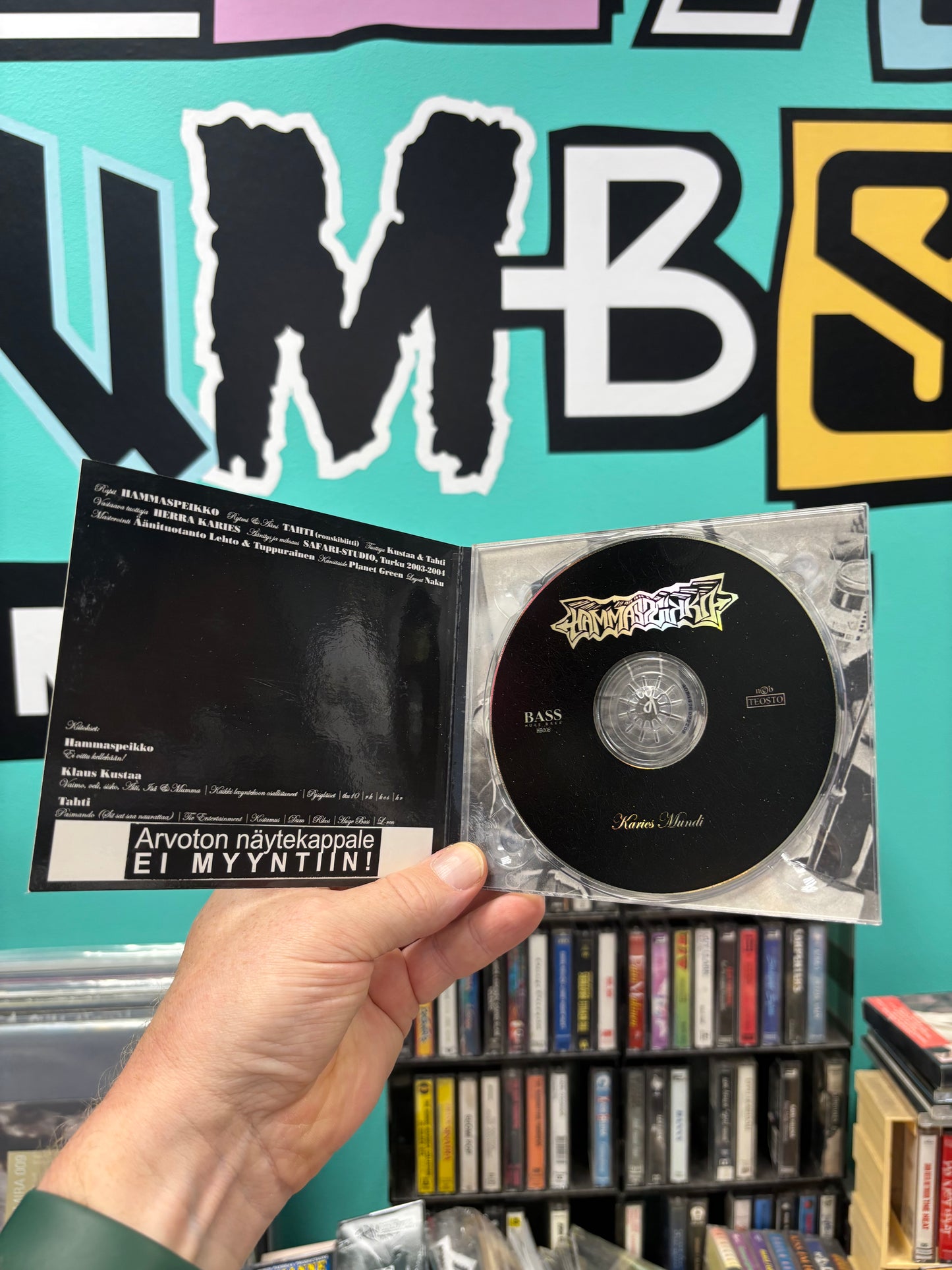 Hammaspeikko: Karies Mundi, CDr, 1st pressing, Only CD pressing, Huge Bass, Finland 2004