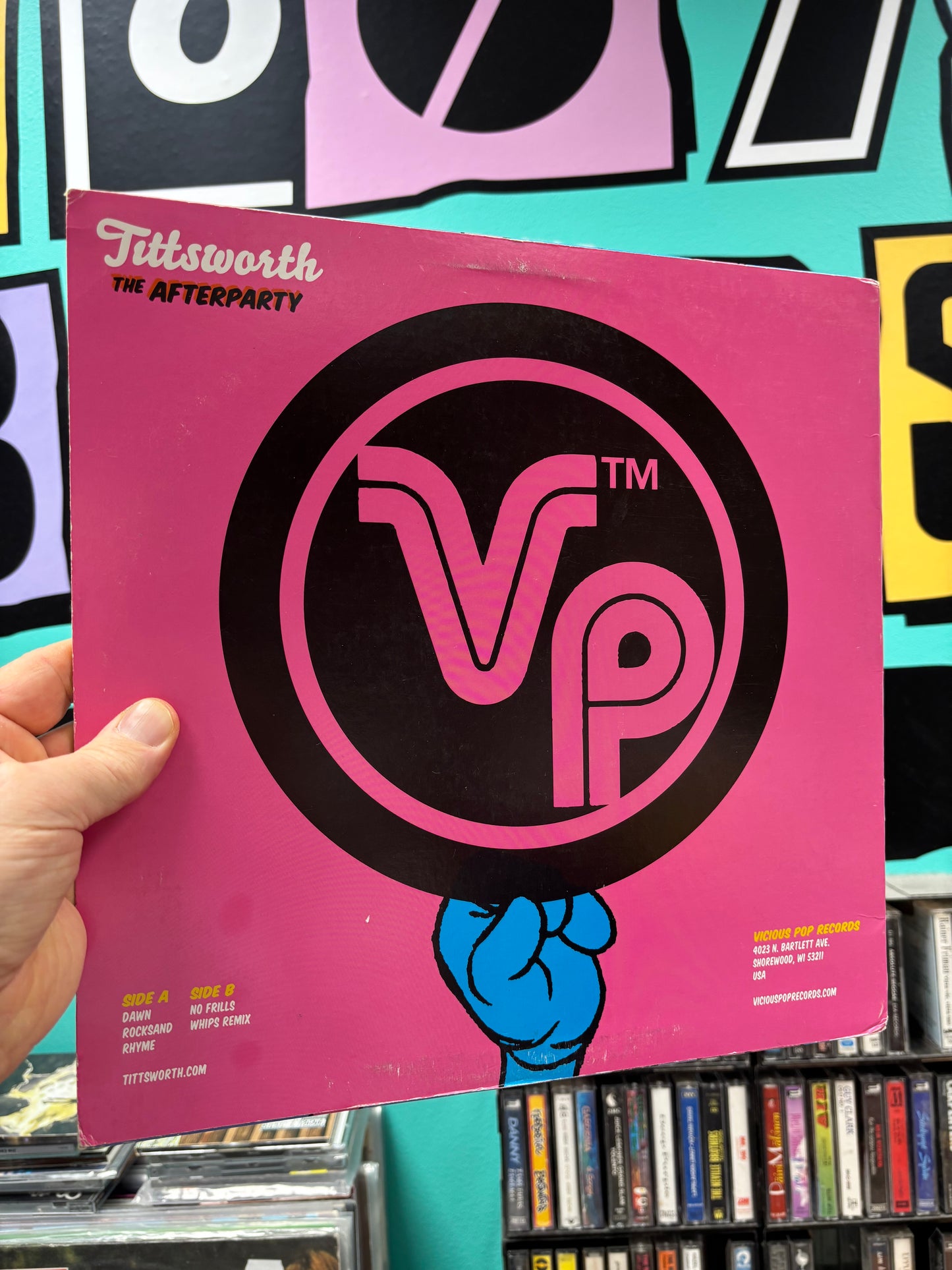 Tittsworth: The Afterparty, 12inch, Only pressing, Vicious Pop Records, US 2007