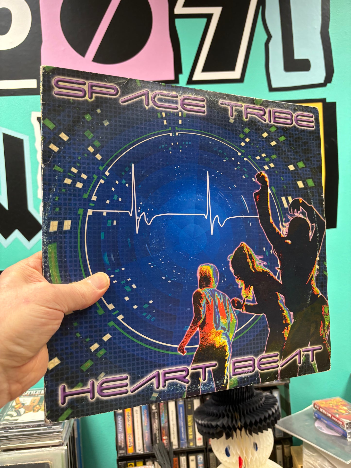 Space Tribe: Heart Beat, 2LP, Only vinyl pressing, Germany 2002