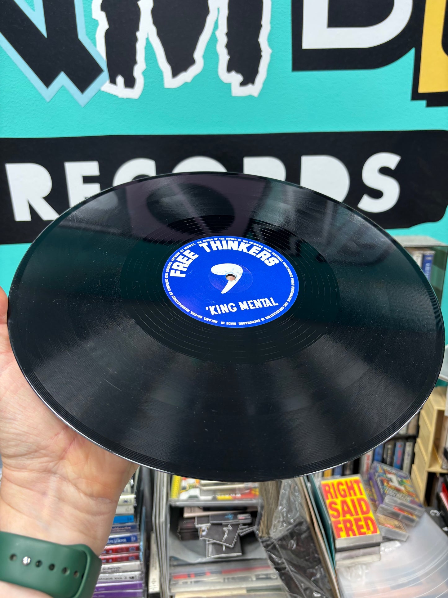 King Mental: Free To Be/Night Fever, 12inch, Free Thinkers, UK 2001