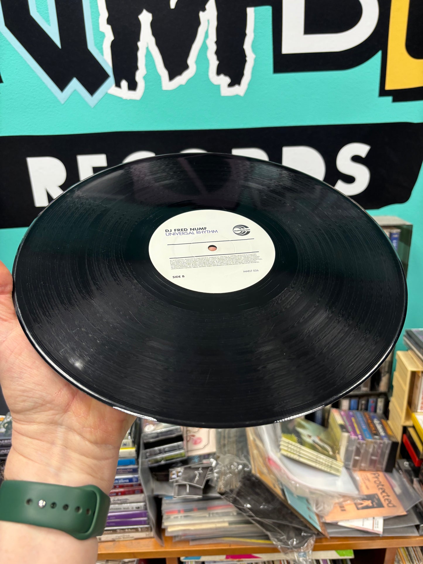 DJ Fred Numf: Universal Rhythm, 12inch, Only official pressing, Maelstrom Records, UK 2003